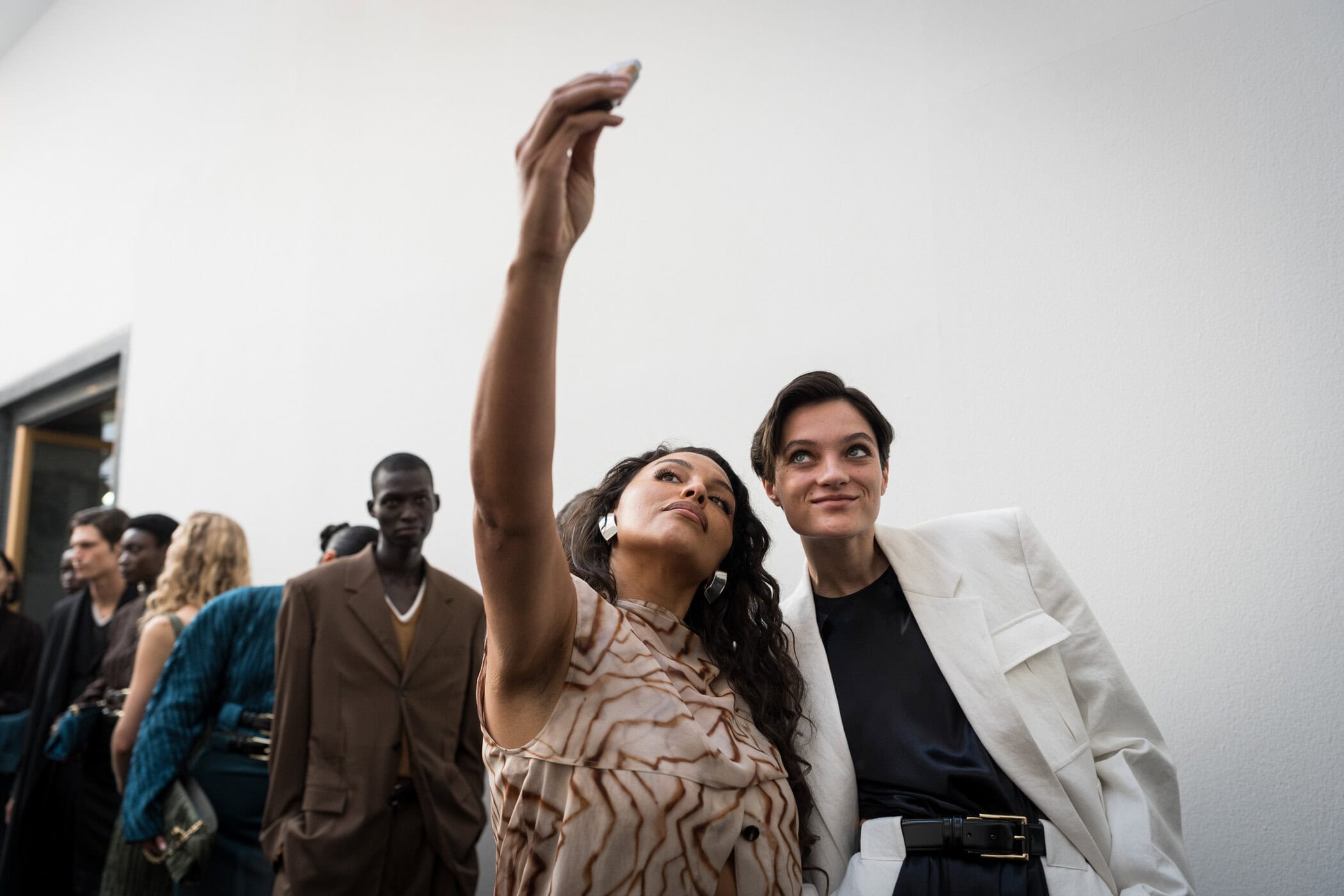 Ferragamo Spring 2027 Fashion Show Backstage