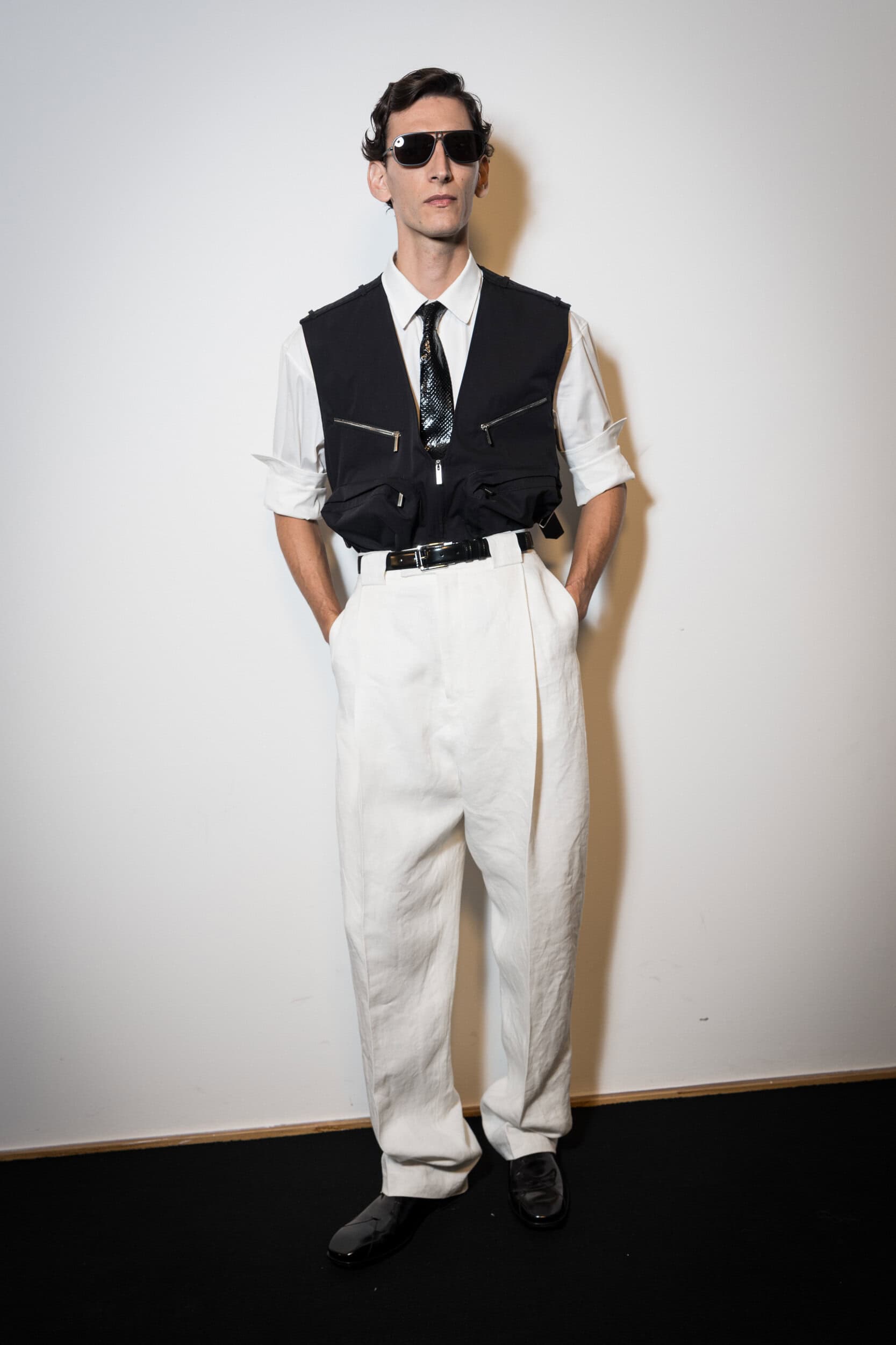 Ferragamo Spring 2027 Fashion Show Backstage