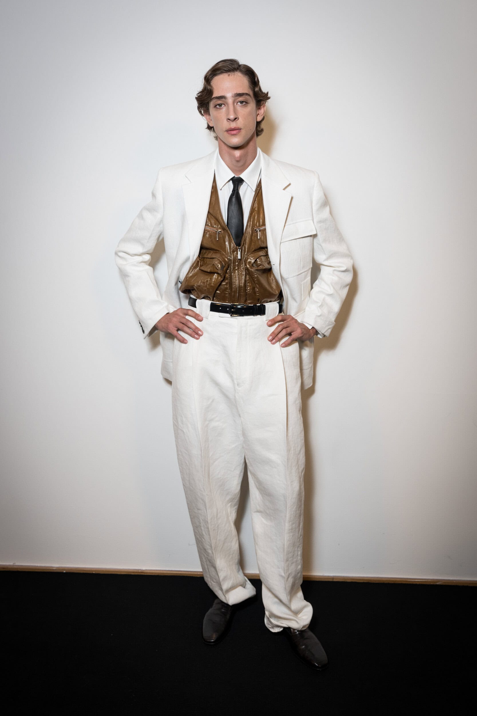 Ferragamo Spring 2027 Fashion Show Backstage