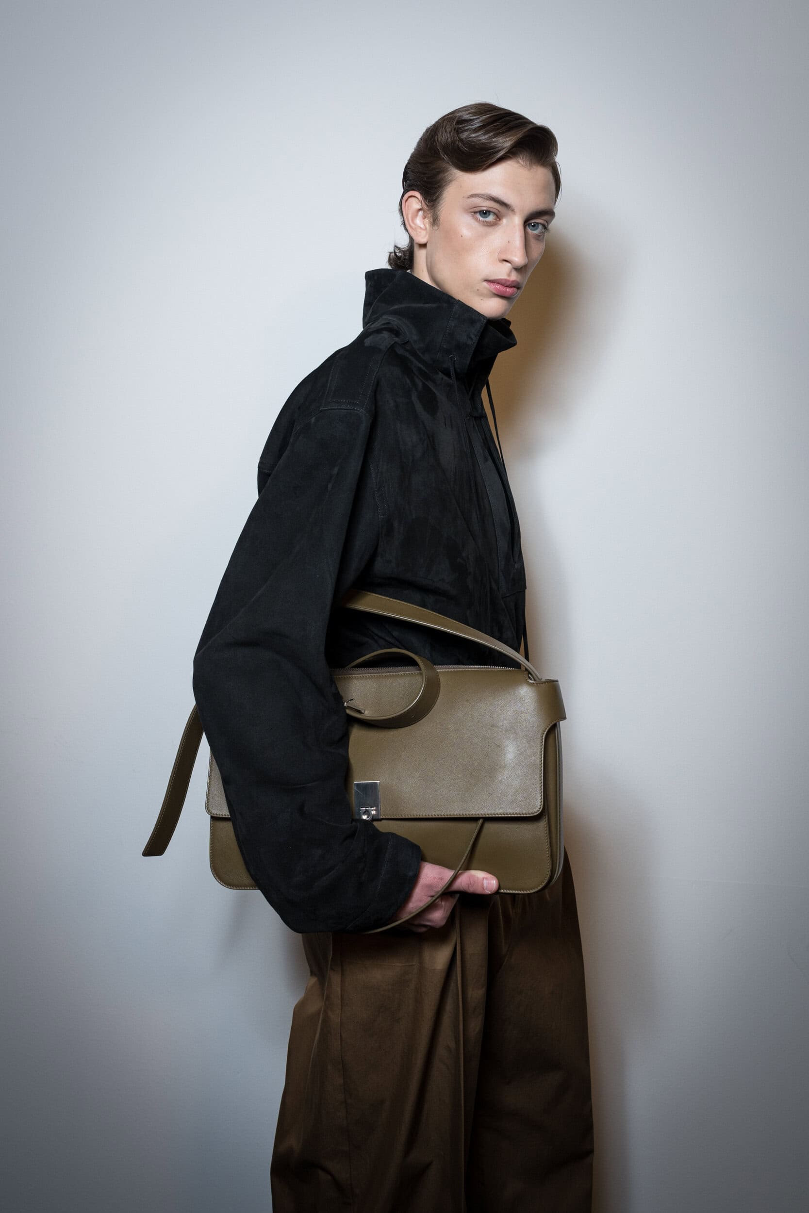 Ferragamo Spring 2027 Fashion Show Backstage