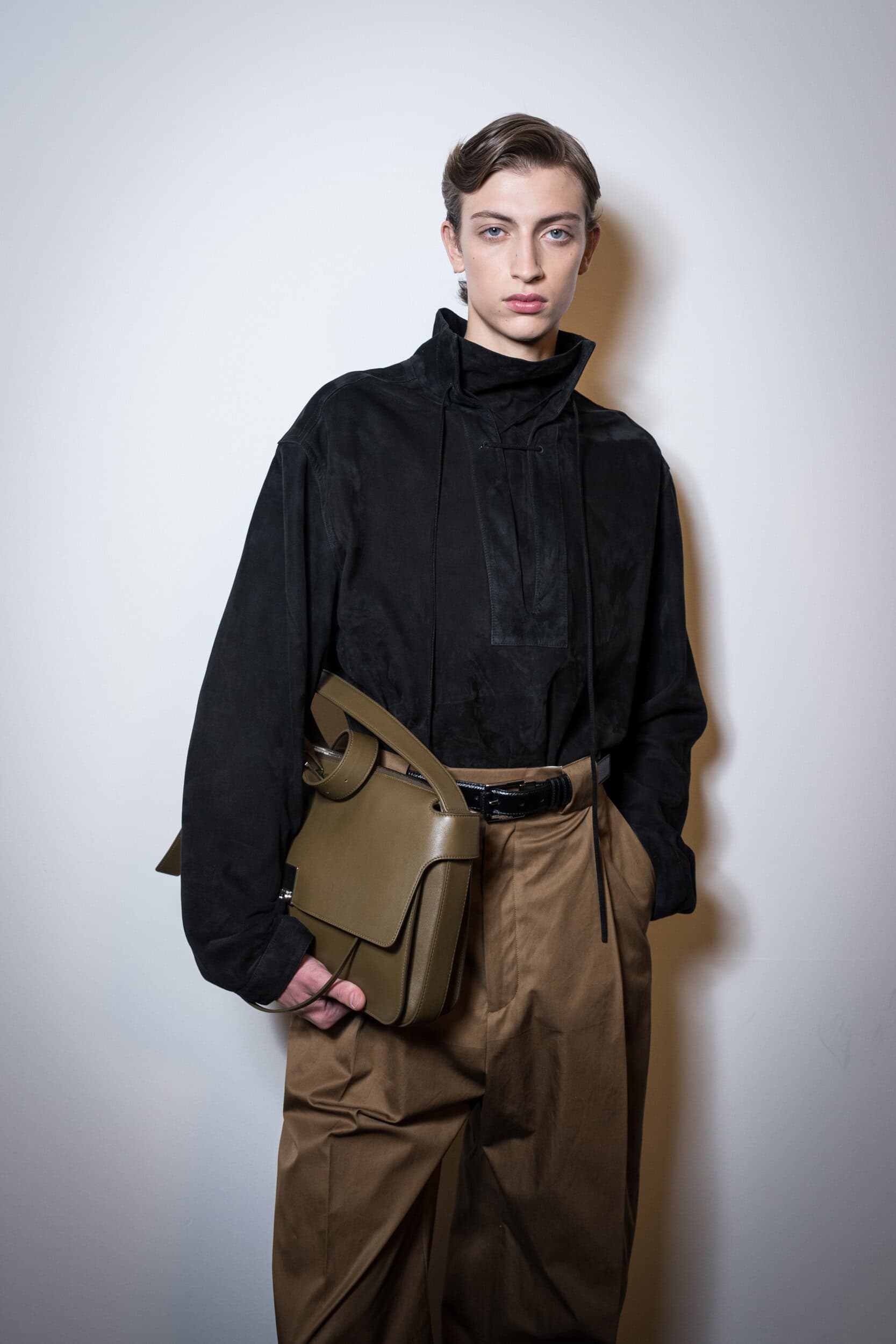 Ferragamo Spring 2027 Fashion Show Backstage