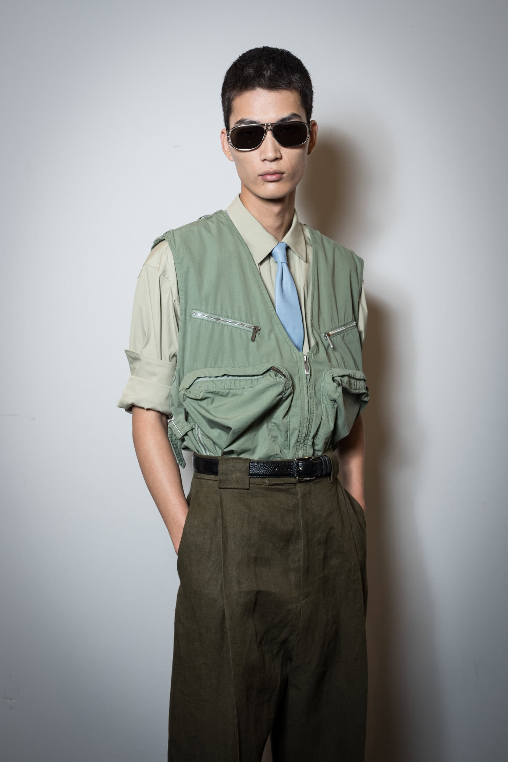 Ferragamo Spring 2027 Fashion Show Backstage