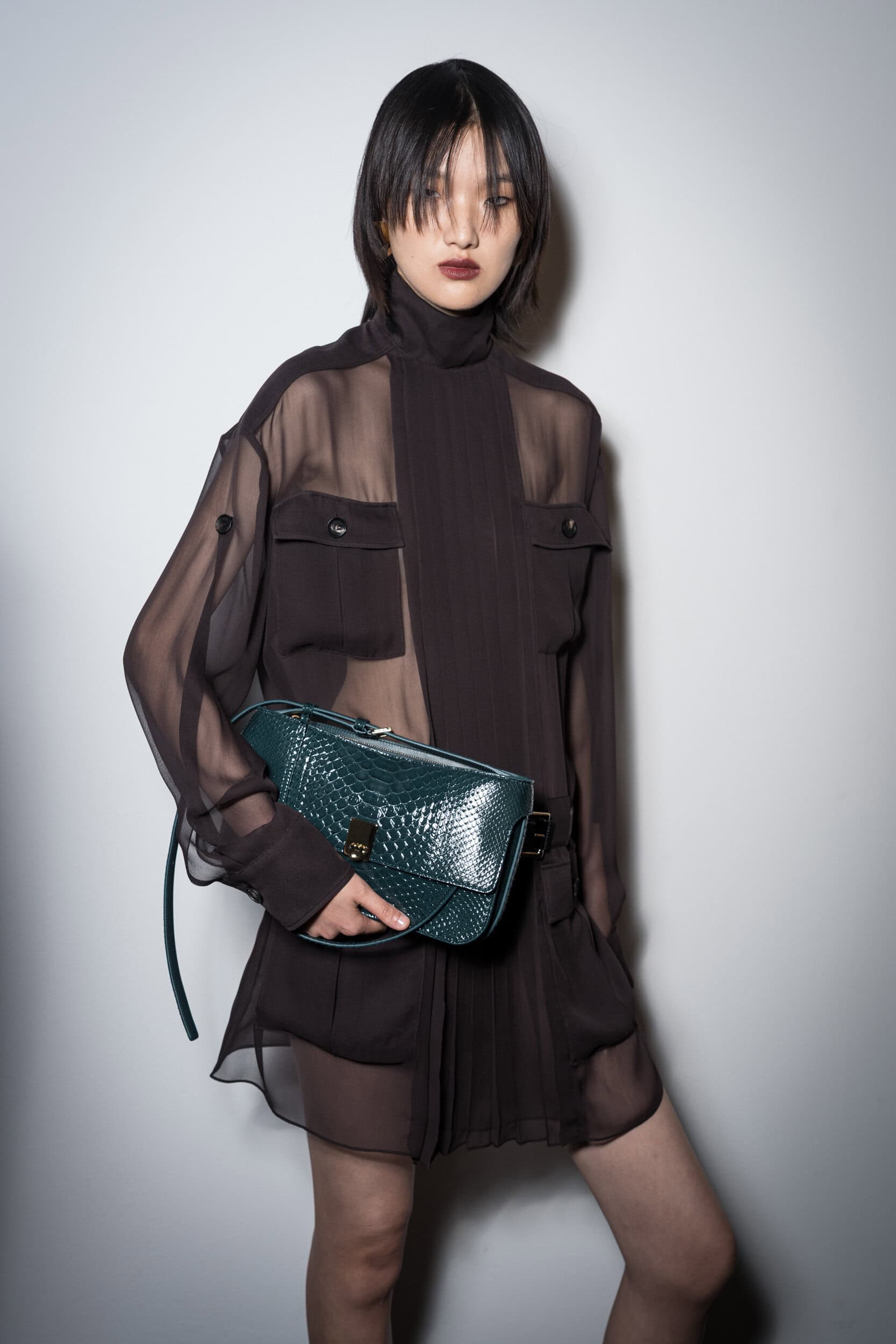 Ferragamo Spring 2027 Fashion Show Backstage