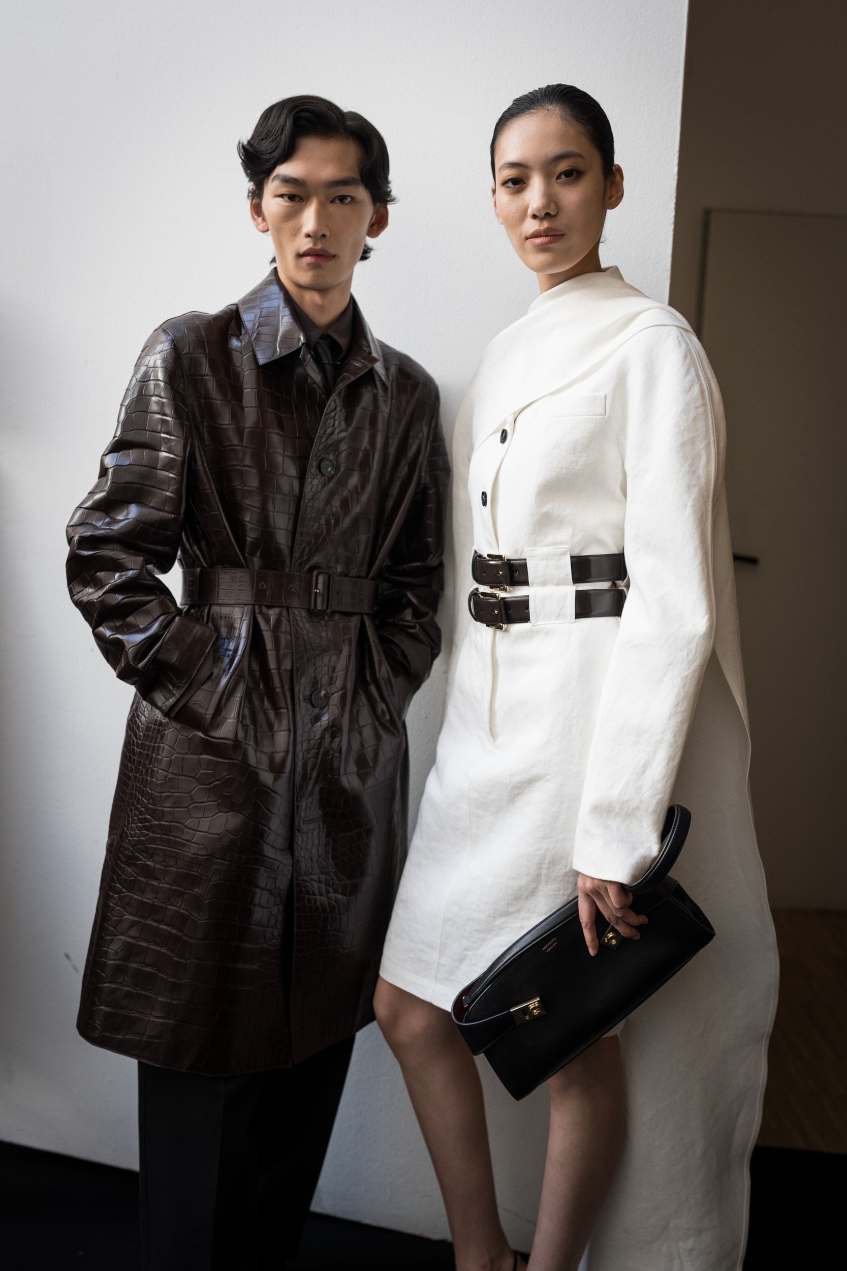 Ferragamo Spring 2027 Fashion Show Backstage