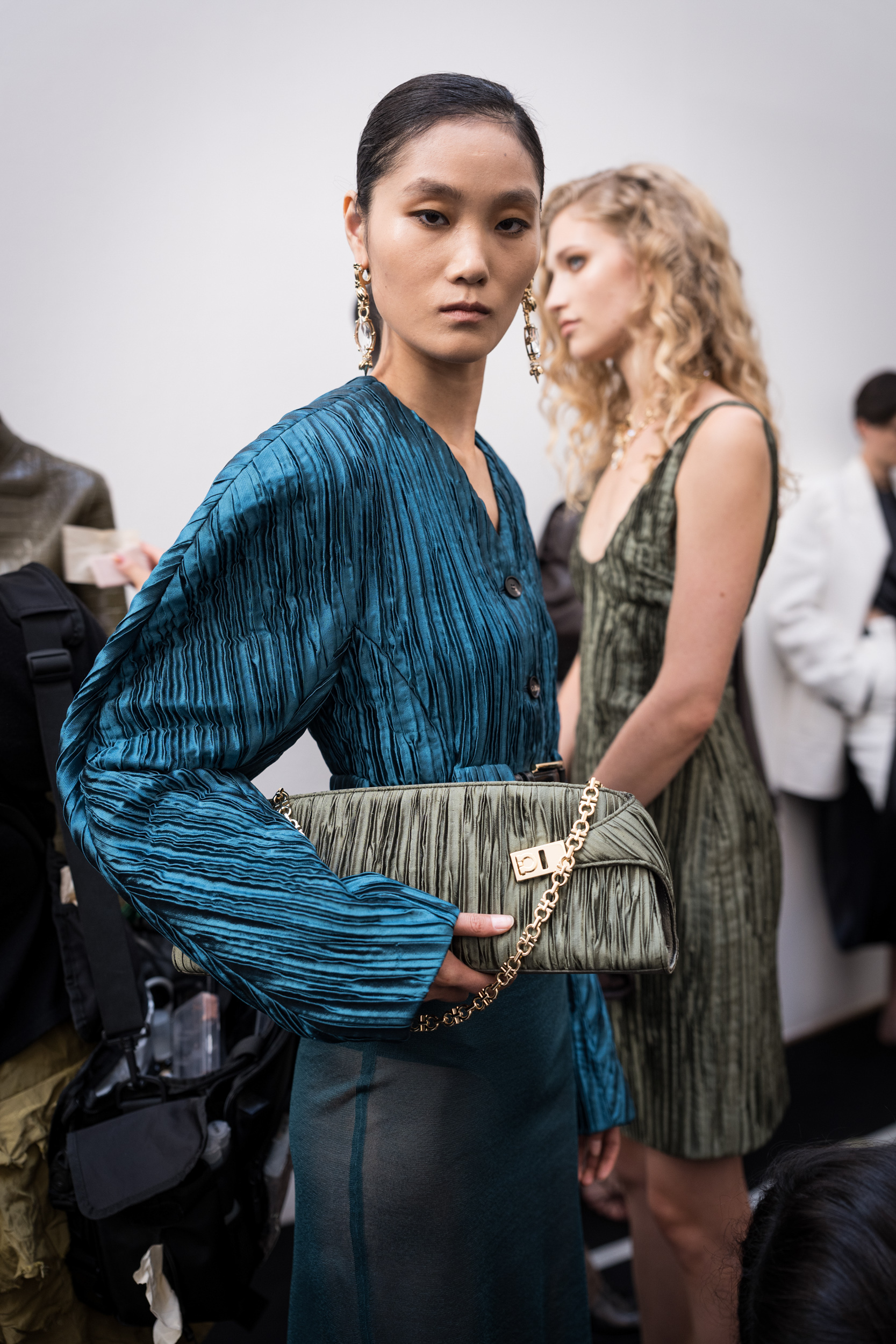 Ferragamo Spring 2027 Fashion Show Backstage
