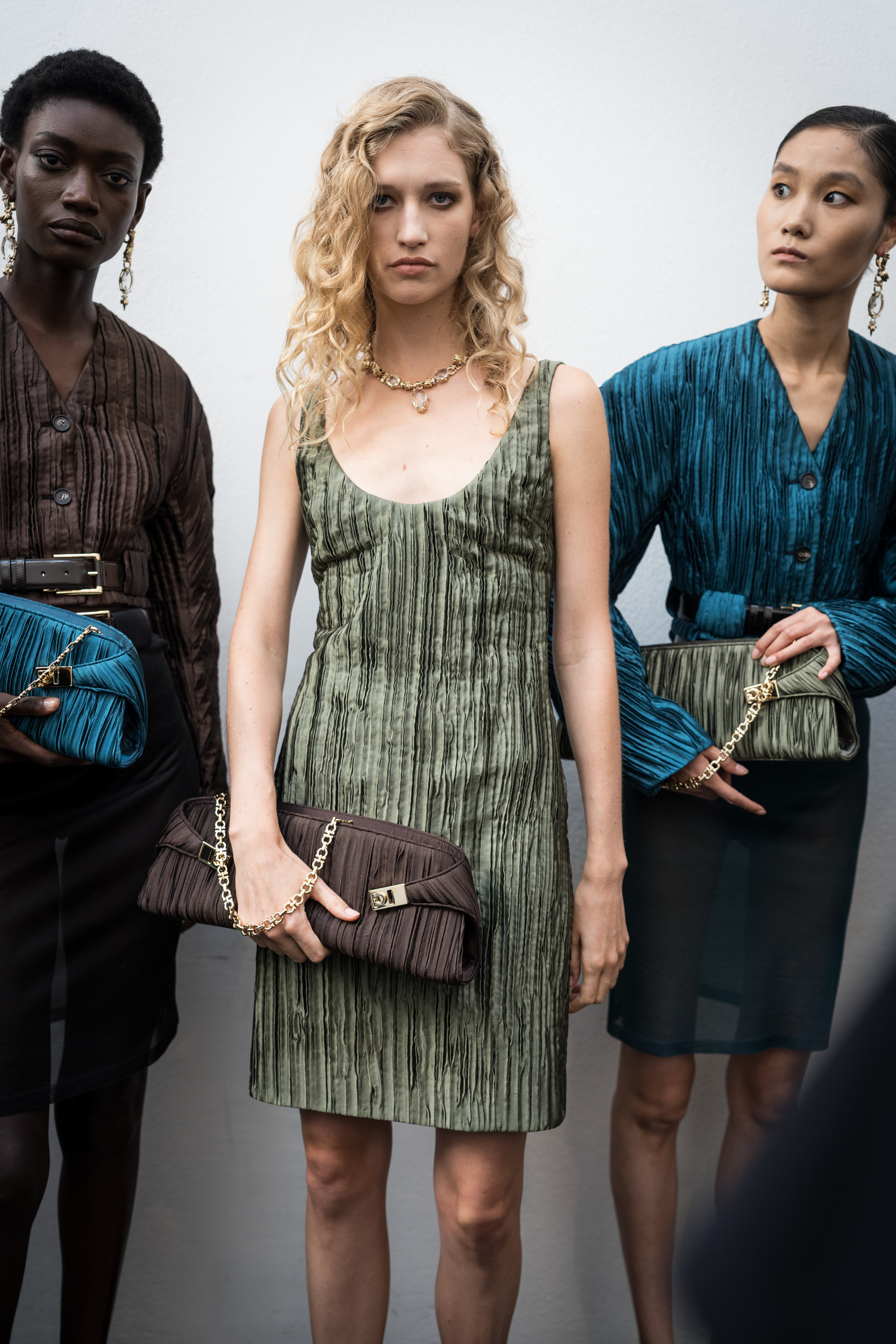 Ferragamo Spring 2027 Fashion Show Backstage