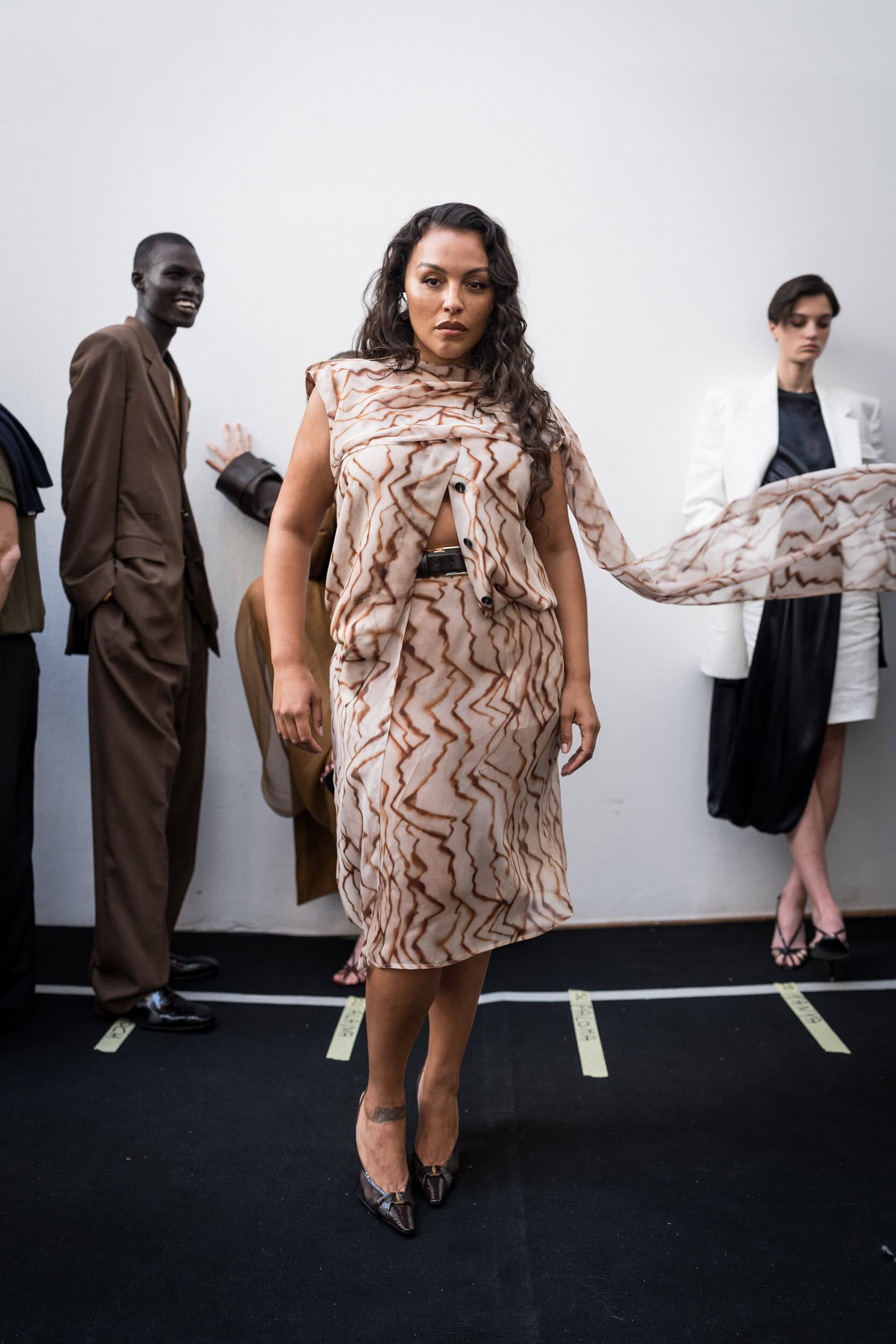 Ferragamo Spring 2027 Fashion Show Backstage