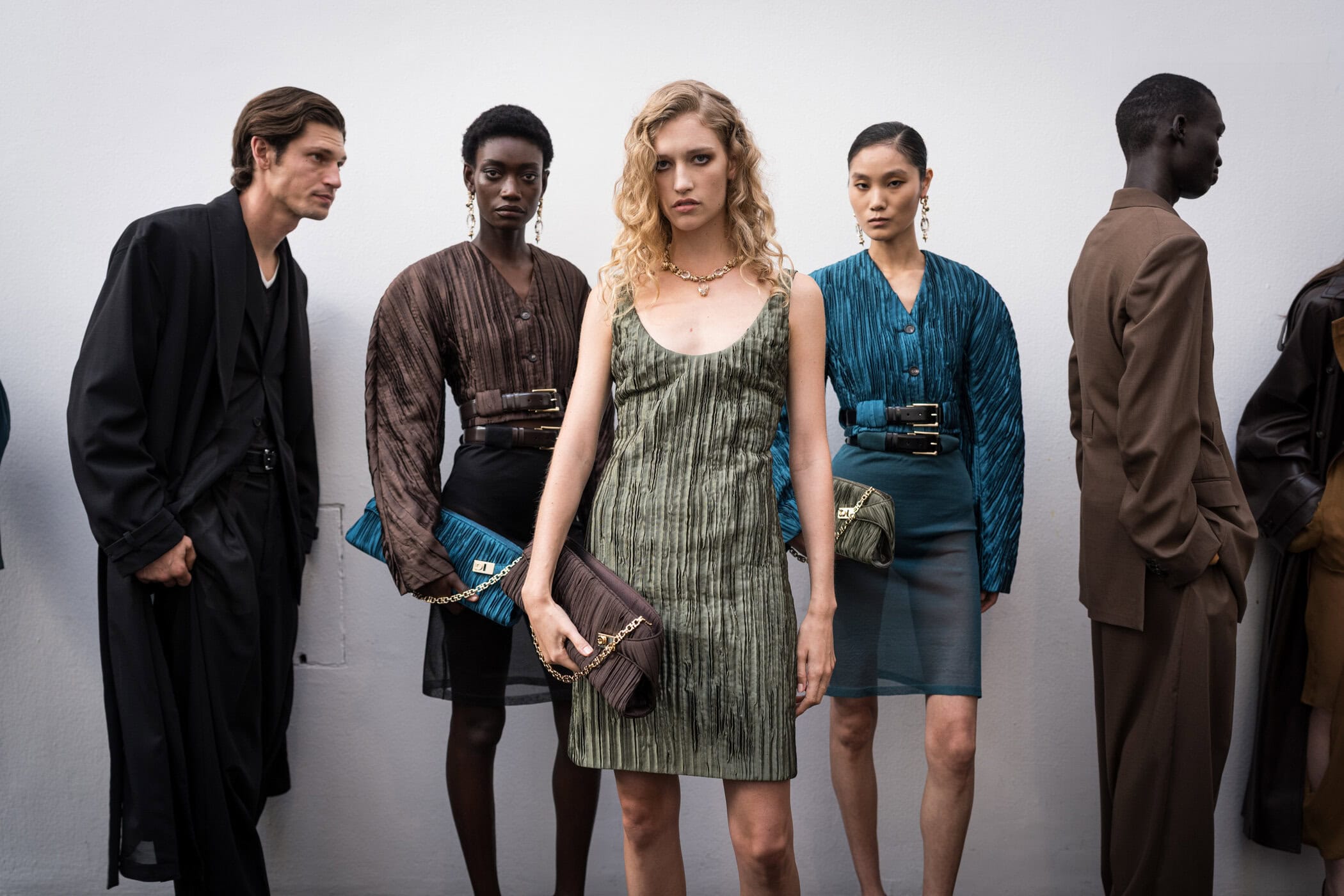 Ferragamo Spring 2027 Fashion Show Backstage