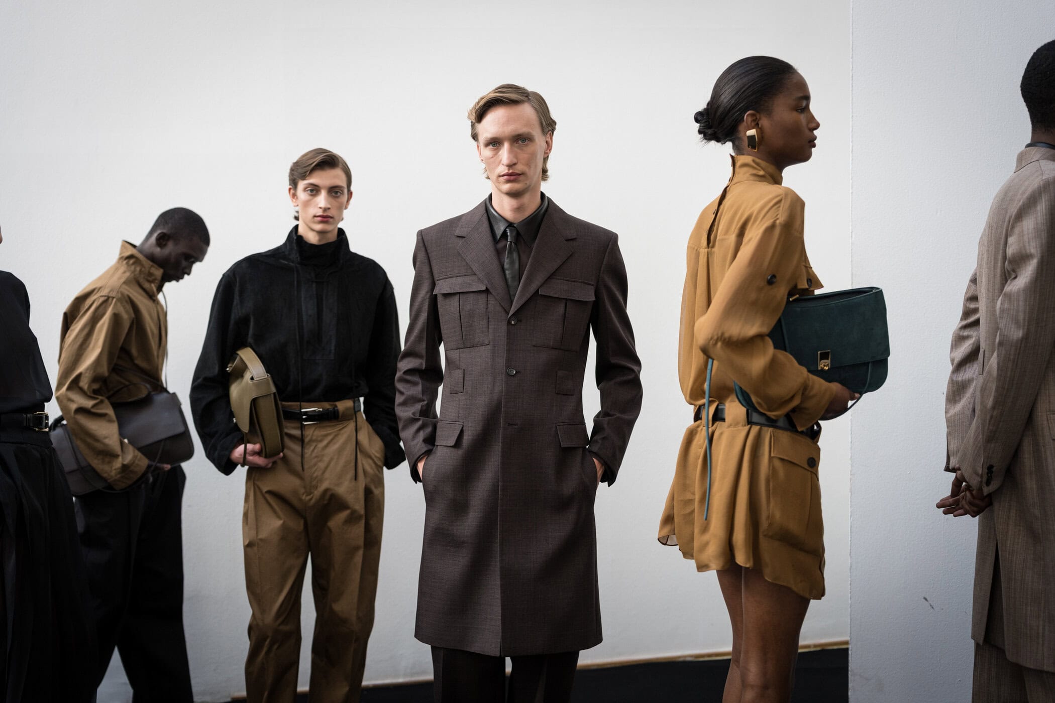 Ferragamo Spring 2027 Fashion Show Backstage