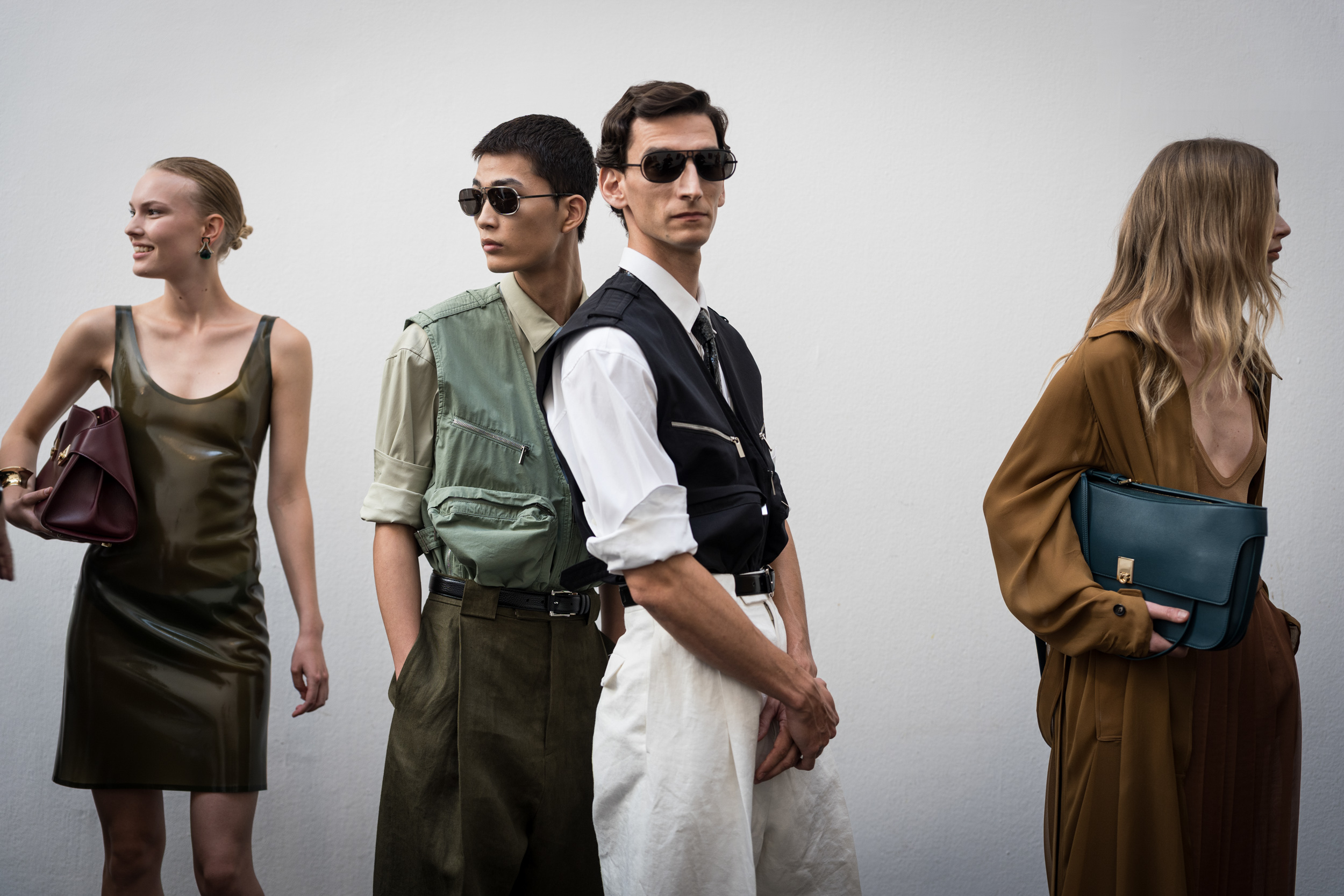 Ferragamo Spring 2027 Fashion Show Backstage