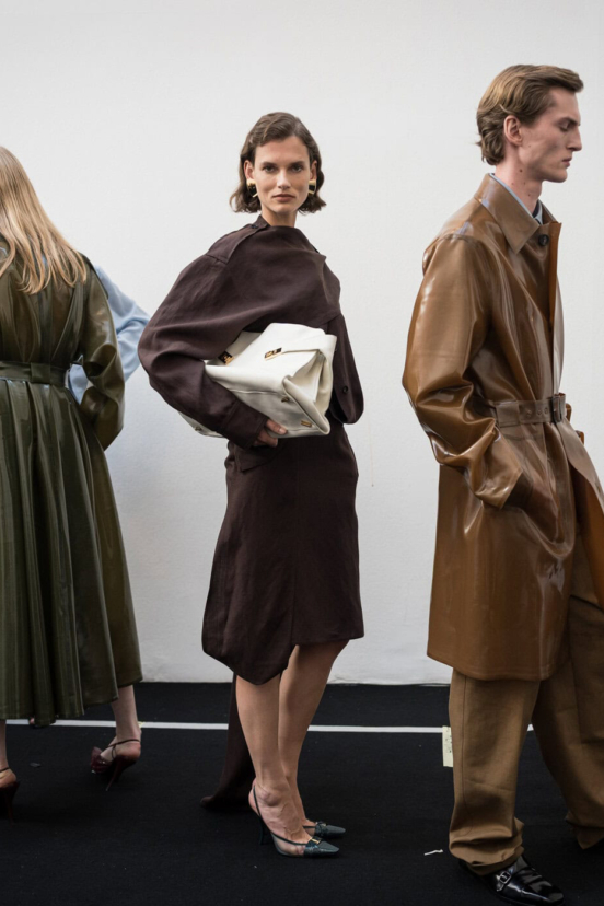 Ferragamo Spring 2027 Fashion Show Backstage