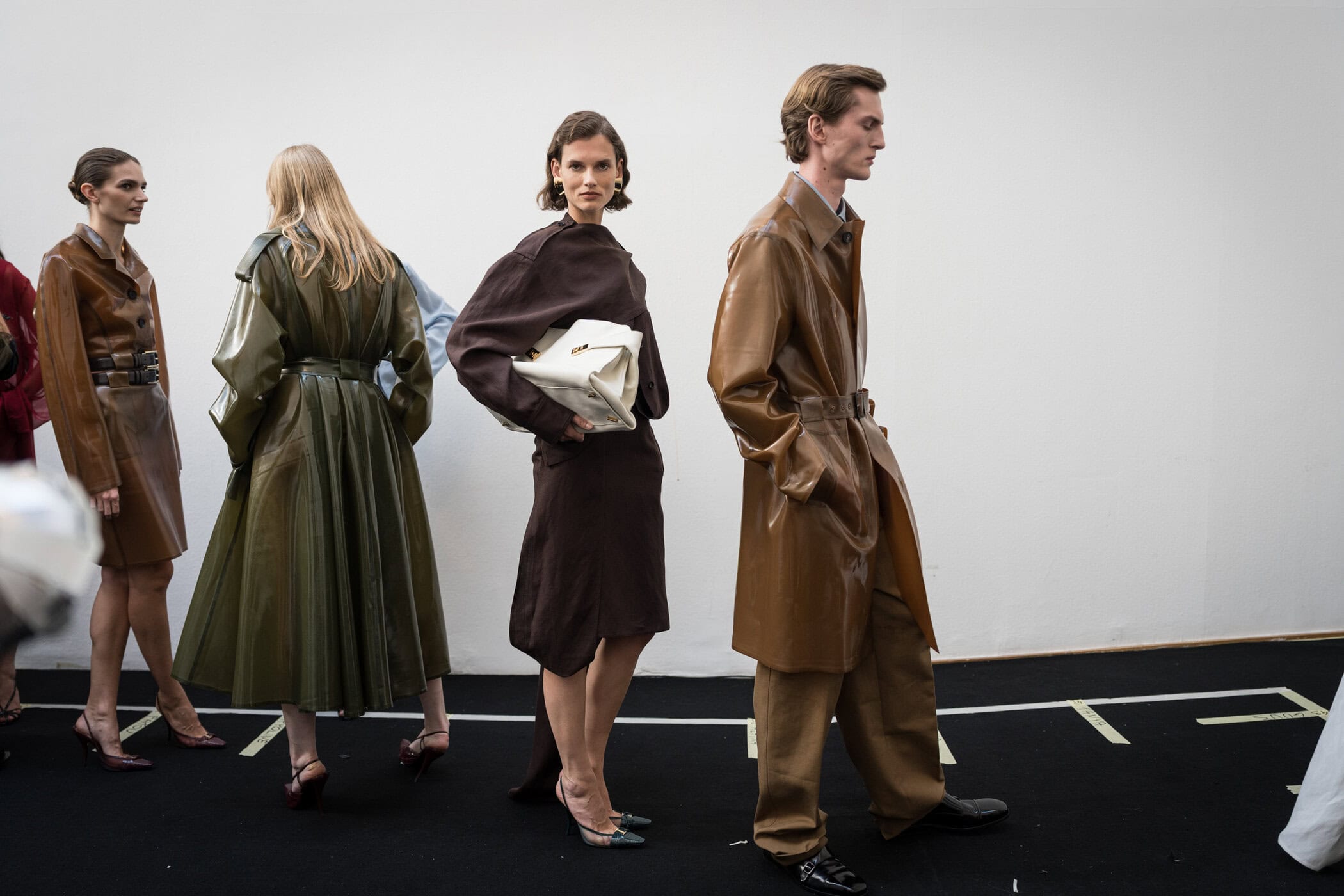 Ferragamo Spring 2027 Fashion Show Backstage
