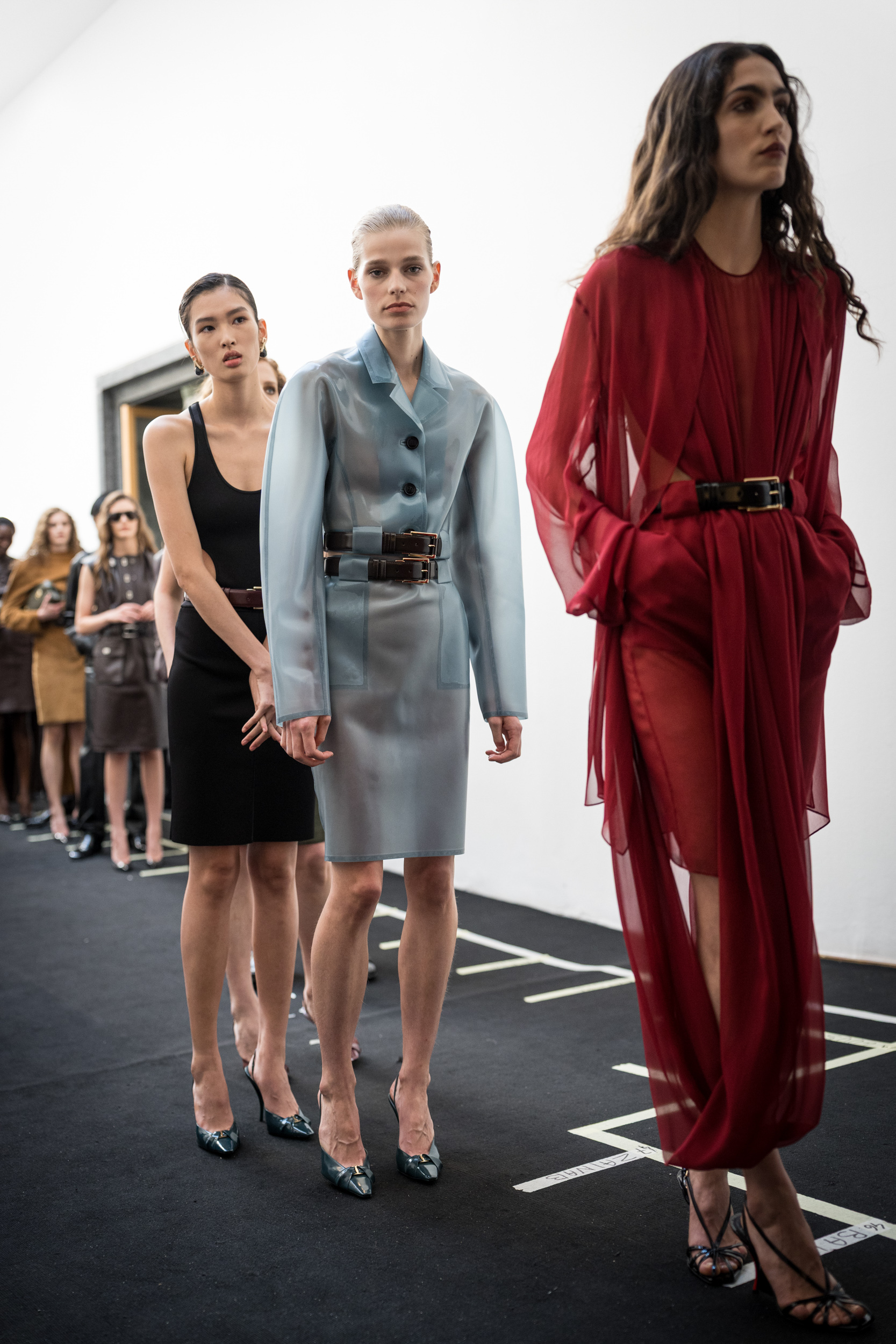 Ferragamo Spring 2027 Fashion Show Backstage