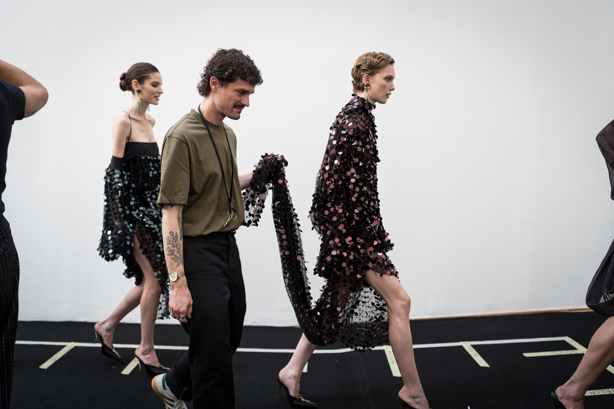 Ferragamo Spring 2027 Fashion Show Backstage
