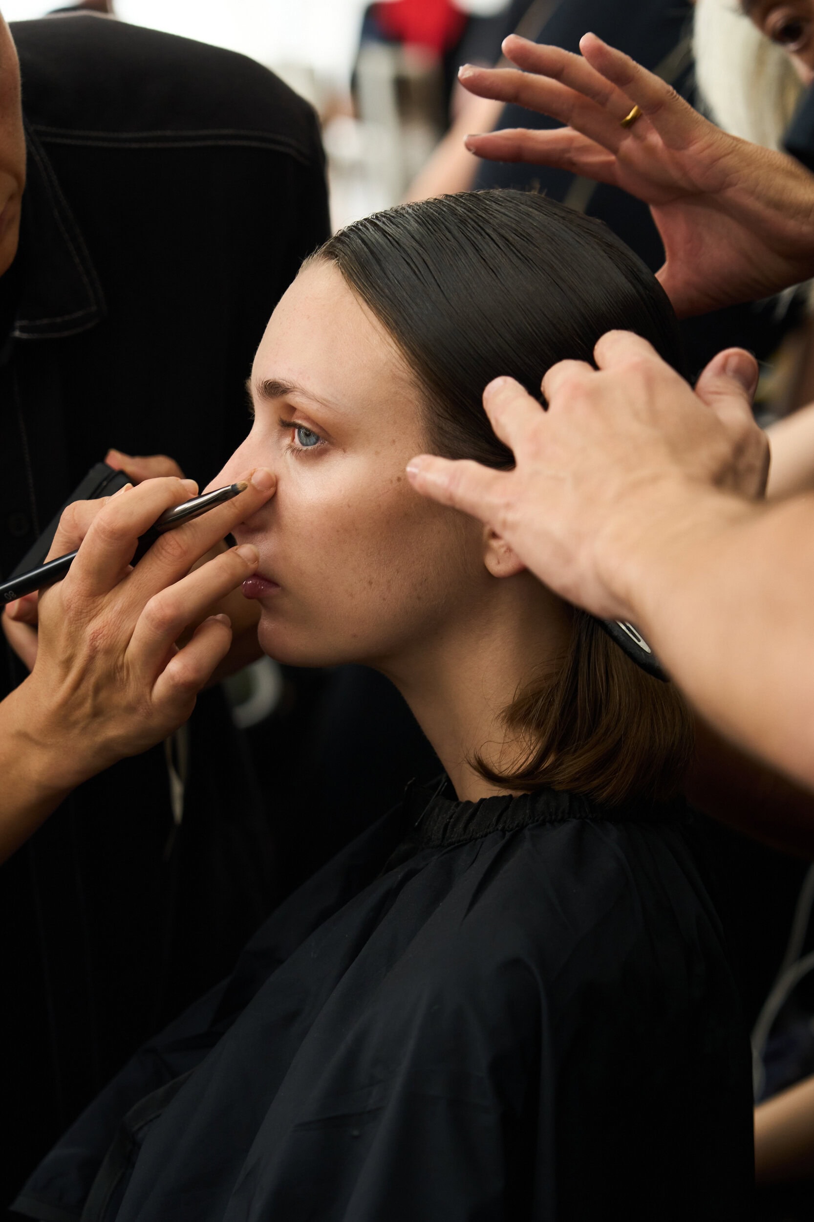 Francesco Murano Spring 2027 Fashion Show Backstage