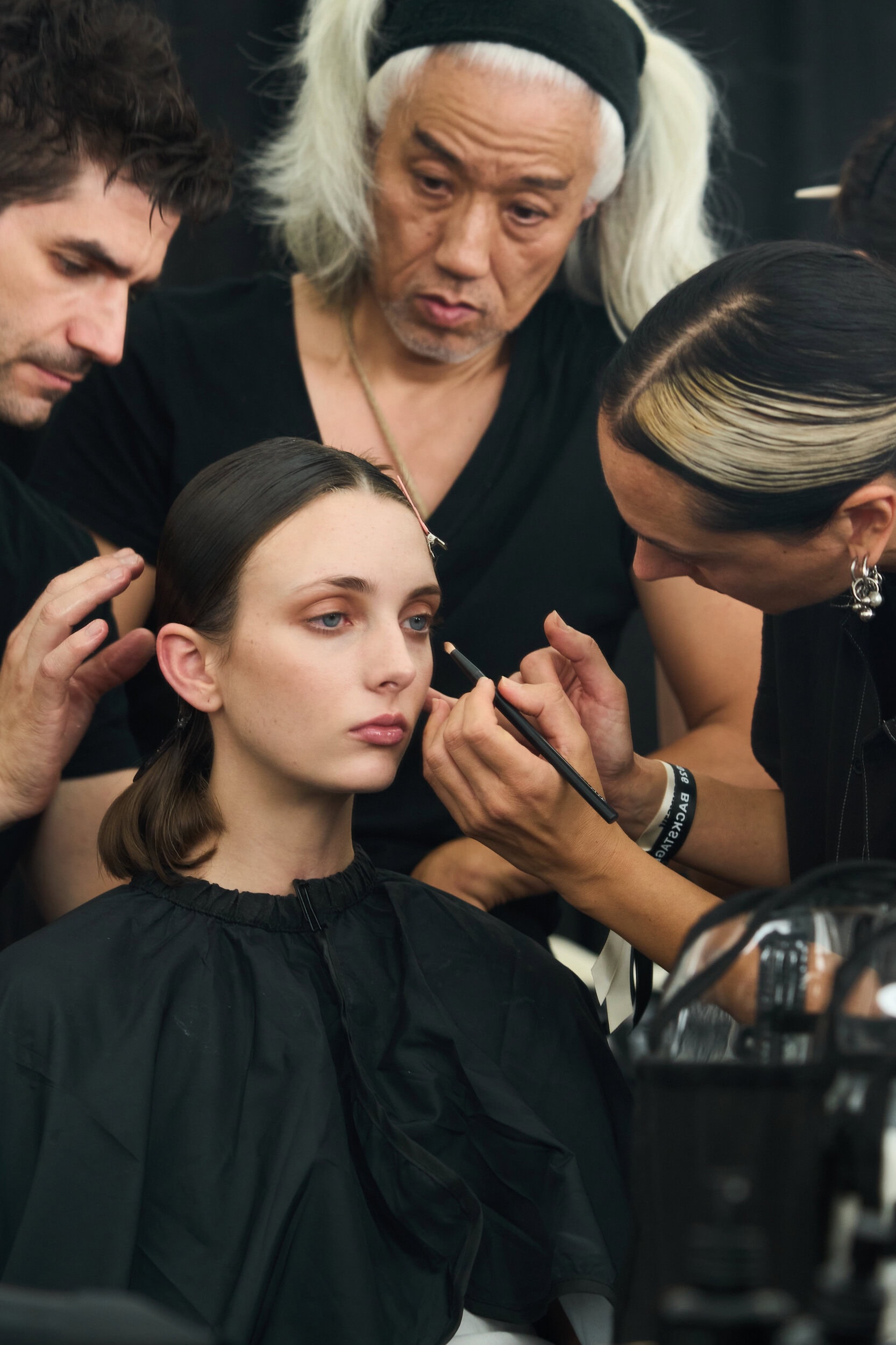 Francesco Murano Spring 2027 Fashion Show Backstage