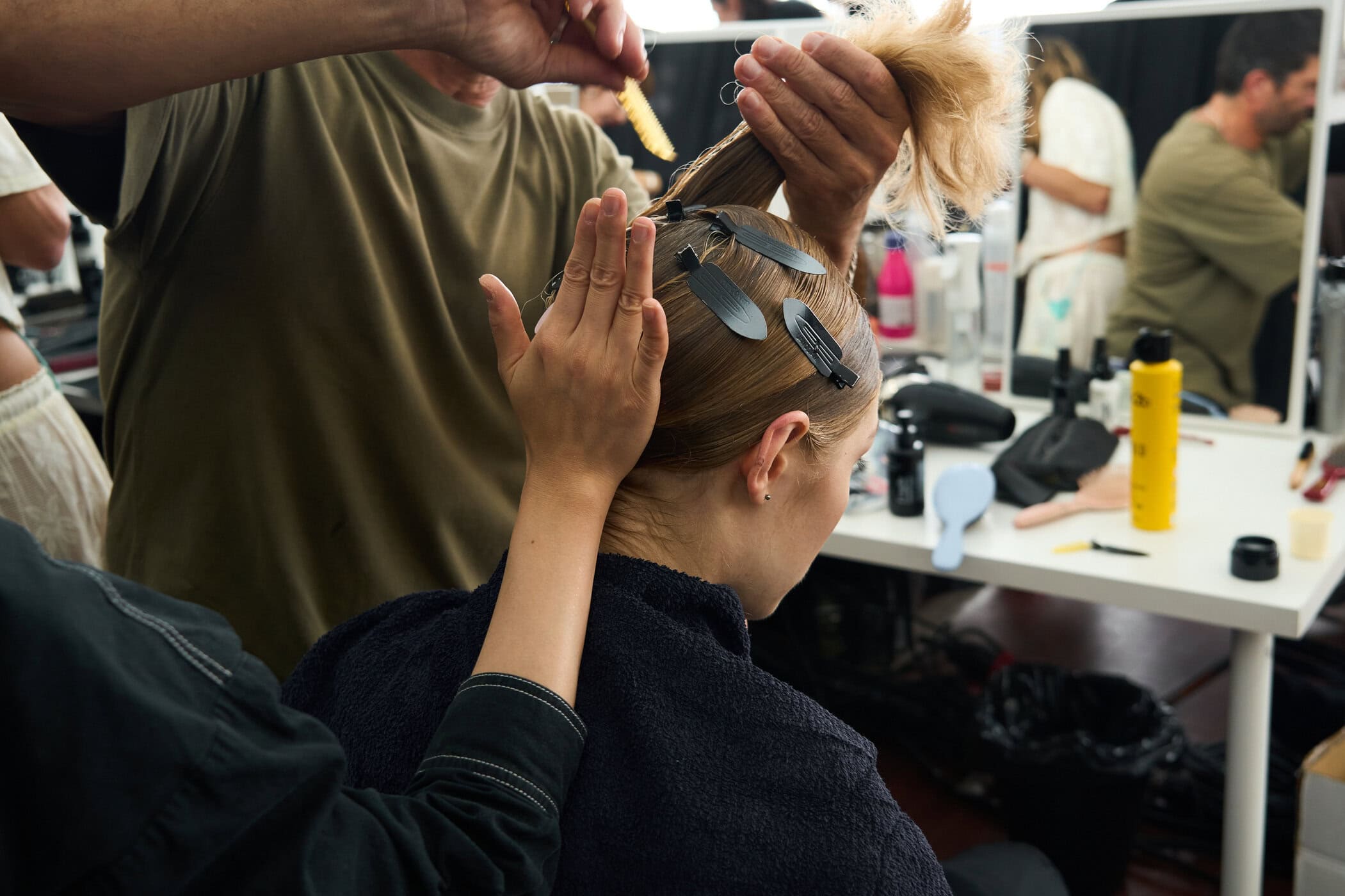 Francesco Murano Spring 2027 Fashion Show Backstage