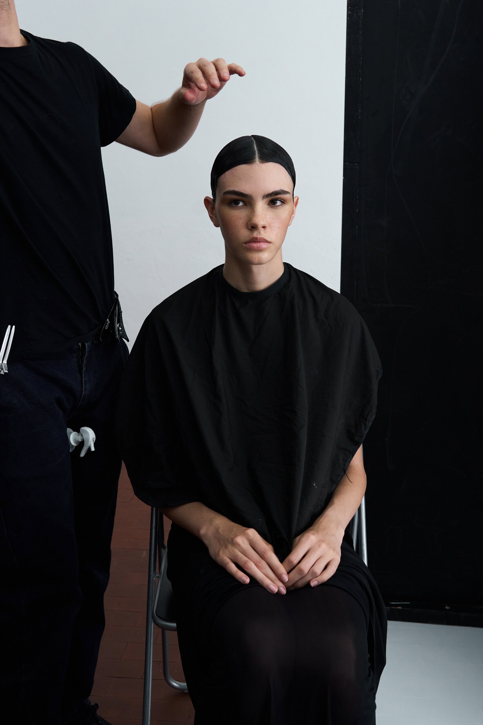 Francesco Murano Spring 2027 Fashion Show Backstage
