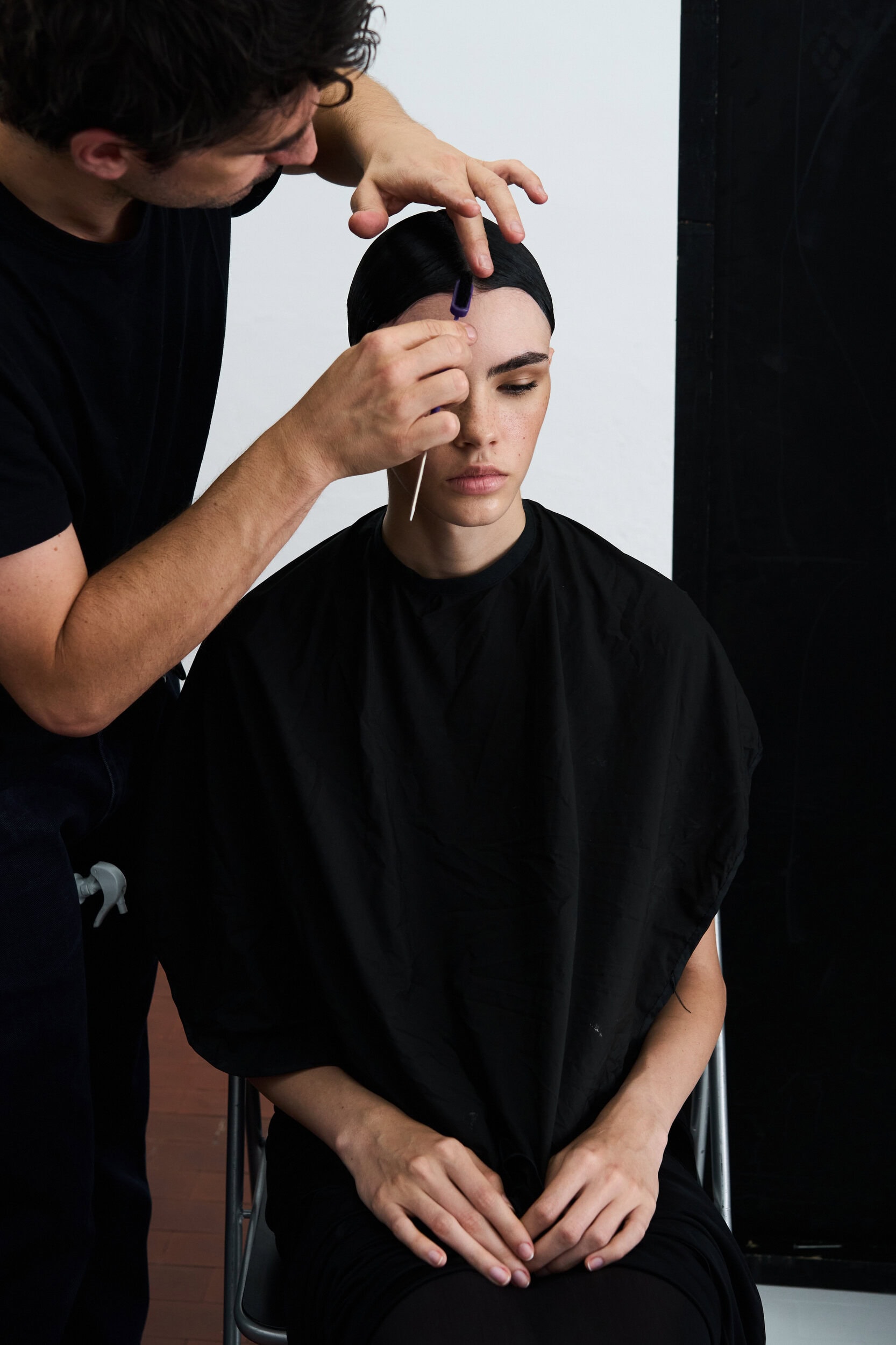 Francesco Murano Spring 2027 Fashion Show Backstage