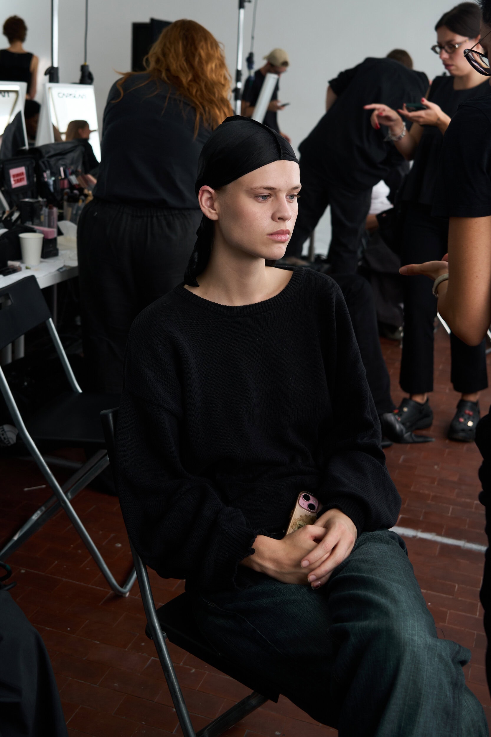 Francesco Murano Spring 2027 Fashion Show Backstage