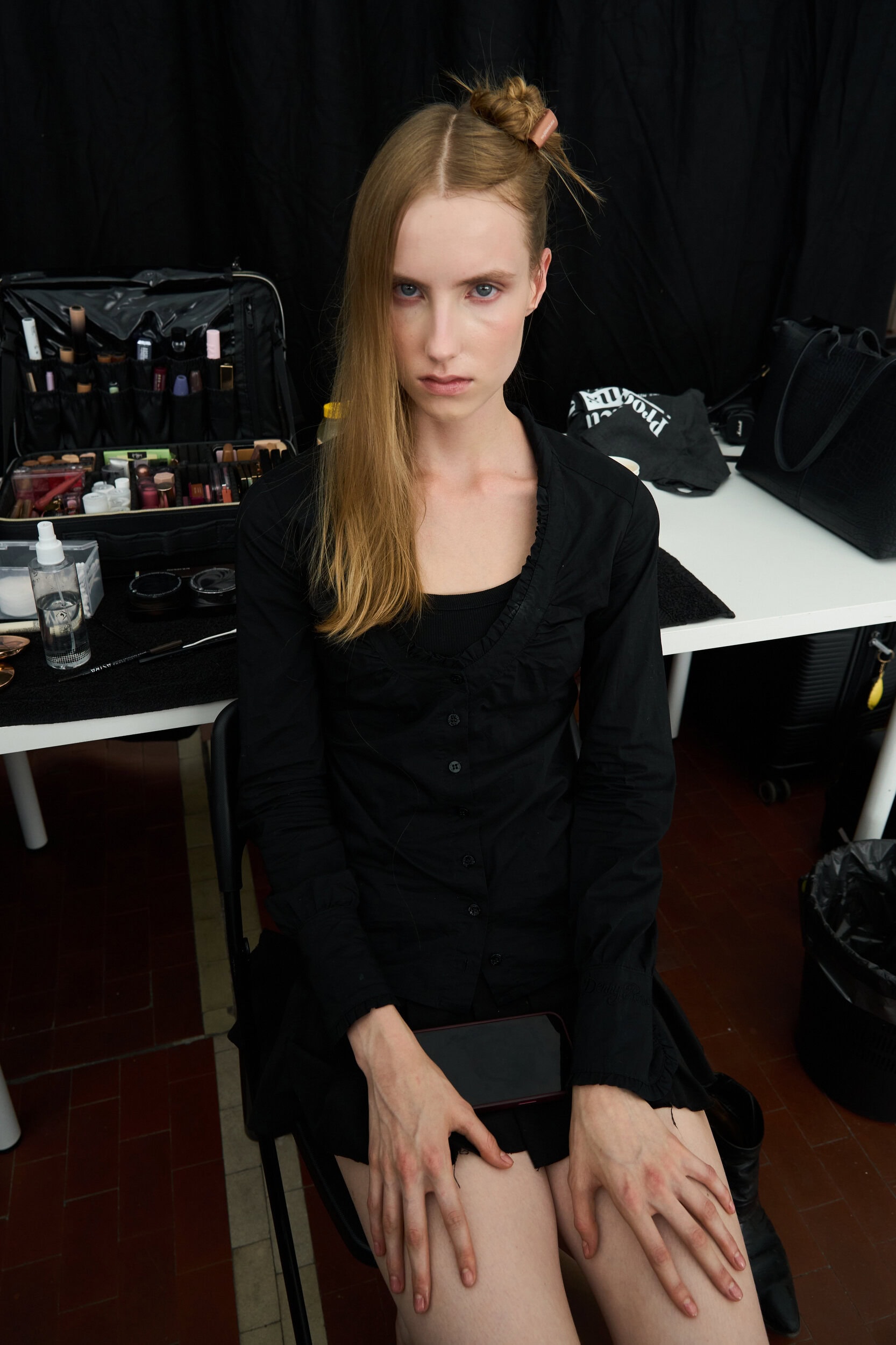 Francesco Murano Spring 2027 Fashion Show Backstage