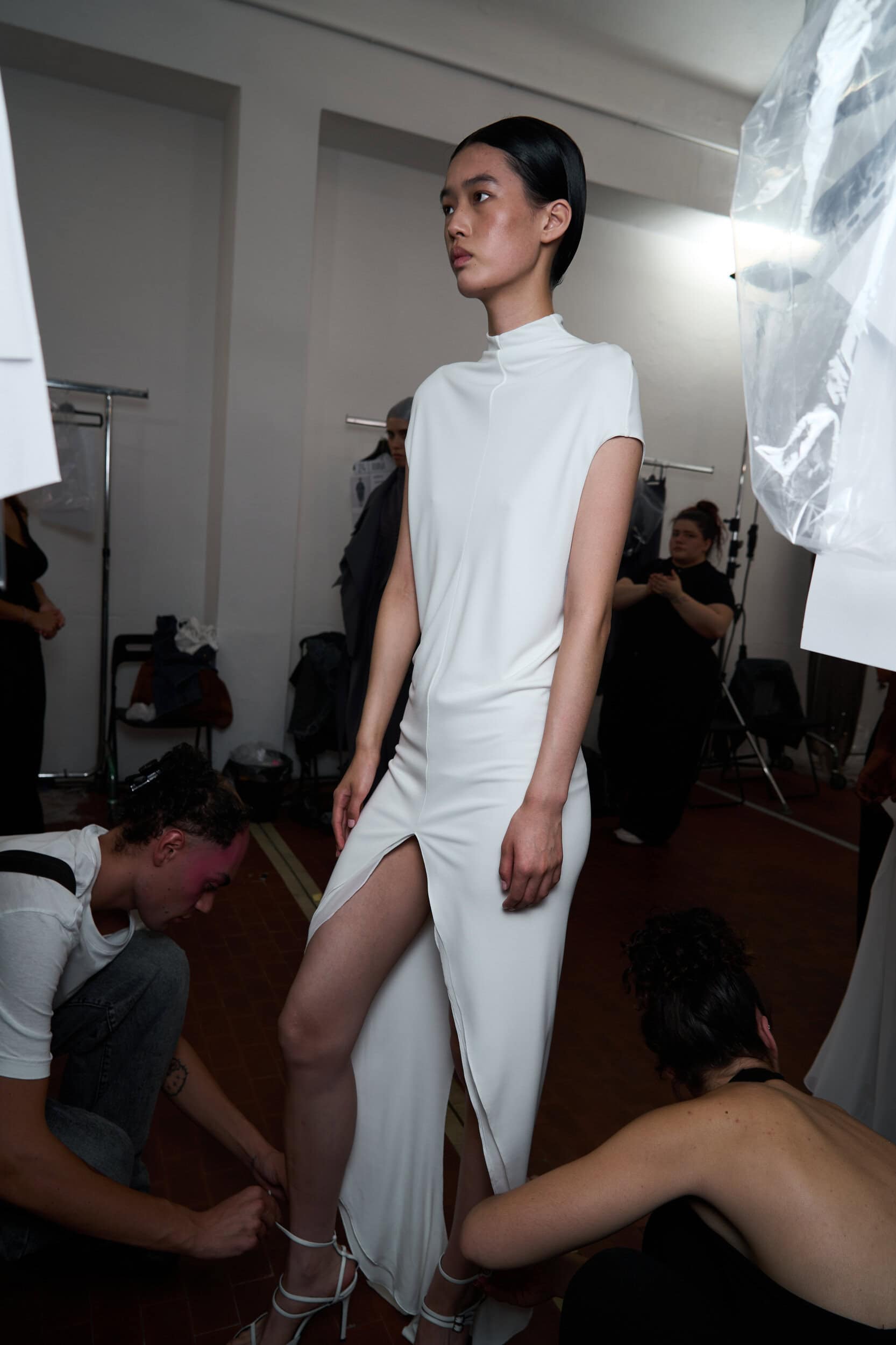 Francesco Murano Spring 2027 Fashion Show Backstage