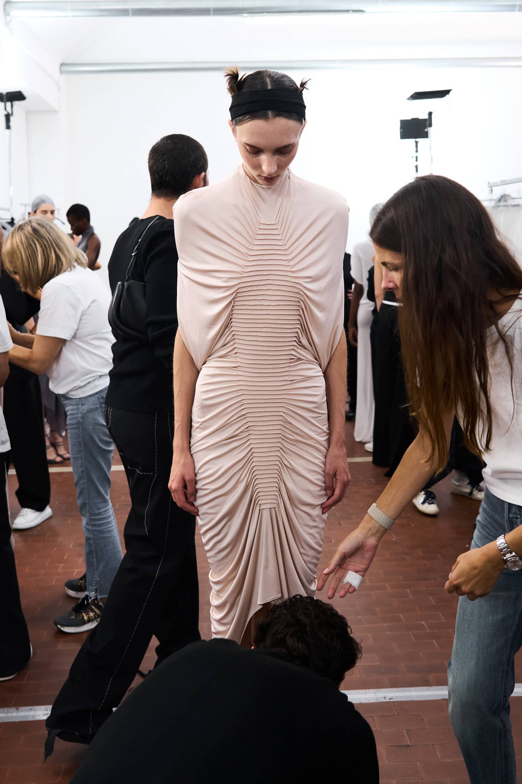 Francesco Murano Spring 2027 Fashion Show Backstage