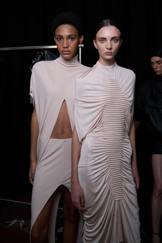 Francesco Murano Spring 2027 Fashion Show Backstage