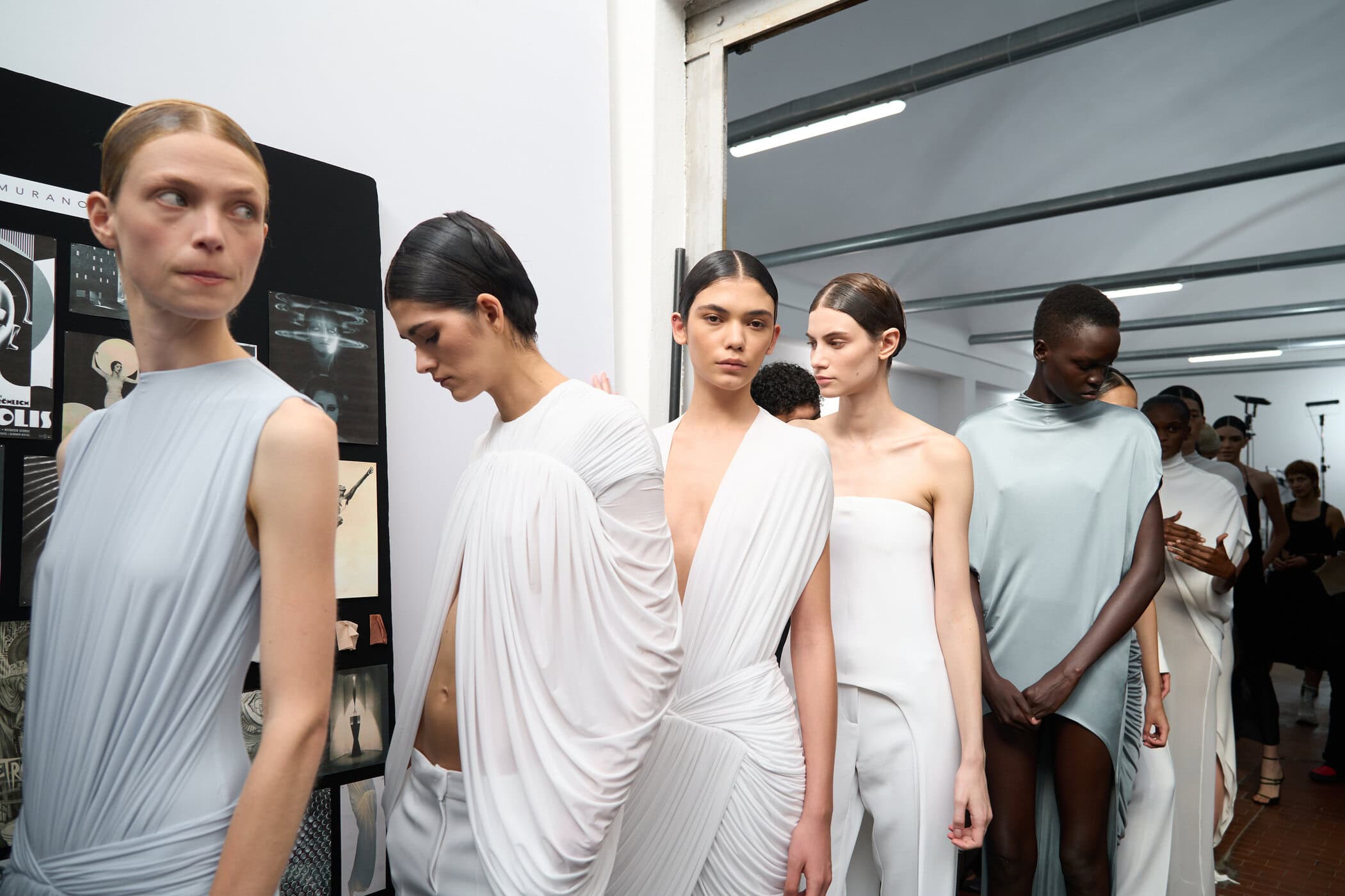 Francesco Murano Spring 2027 Fashion Show Backstage