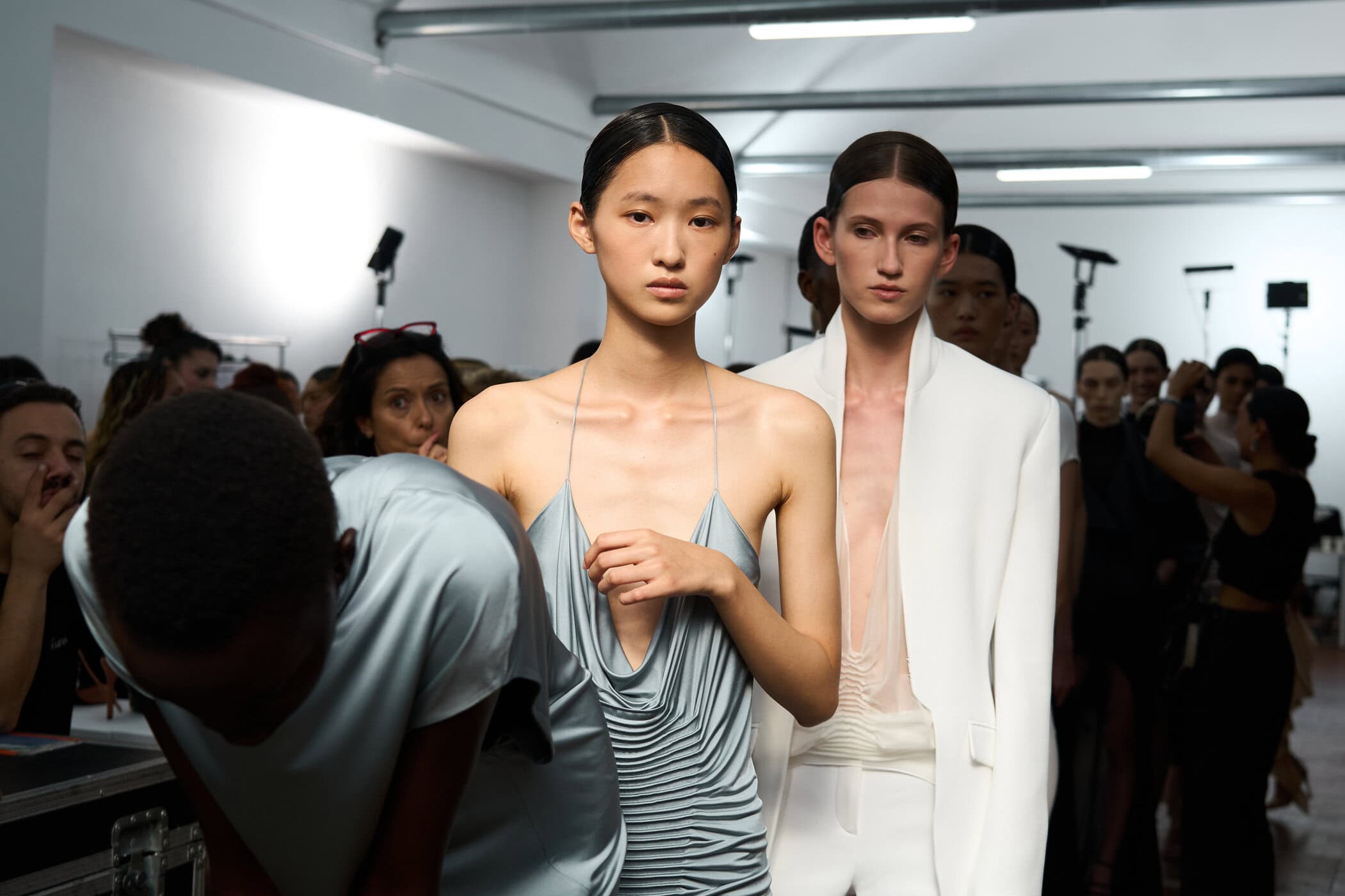 Francesco Murano Spring 2027 Fashion Show Backstage