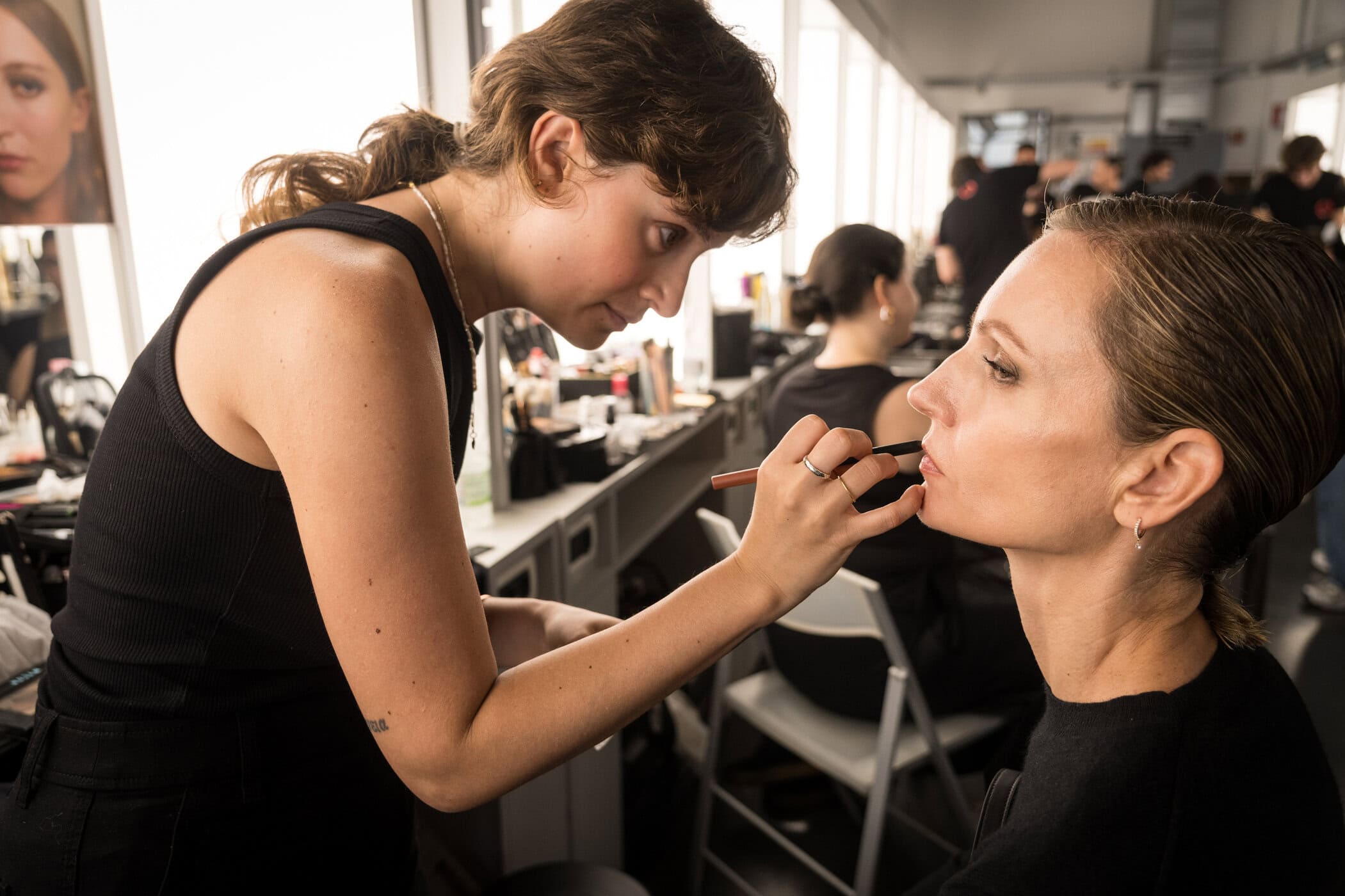 Giorgio Armani Spring 2027 Fashion Show Backstage