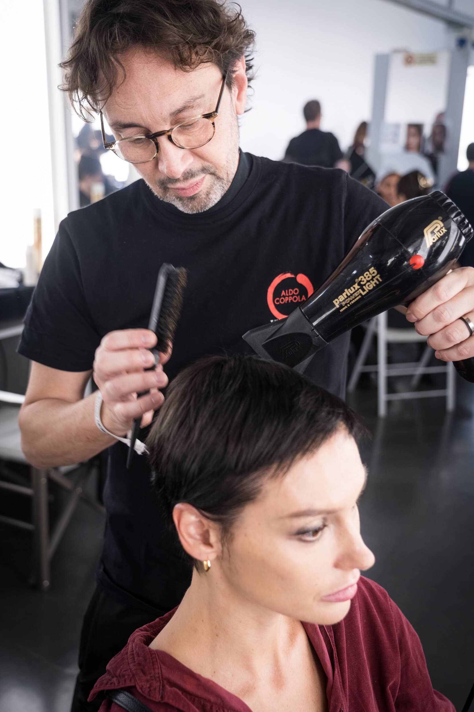 Giorgio Armani Spring 2027 Fashion Show Backstage