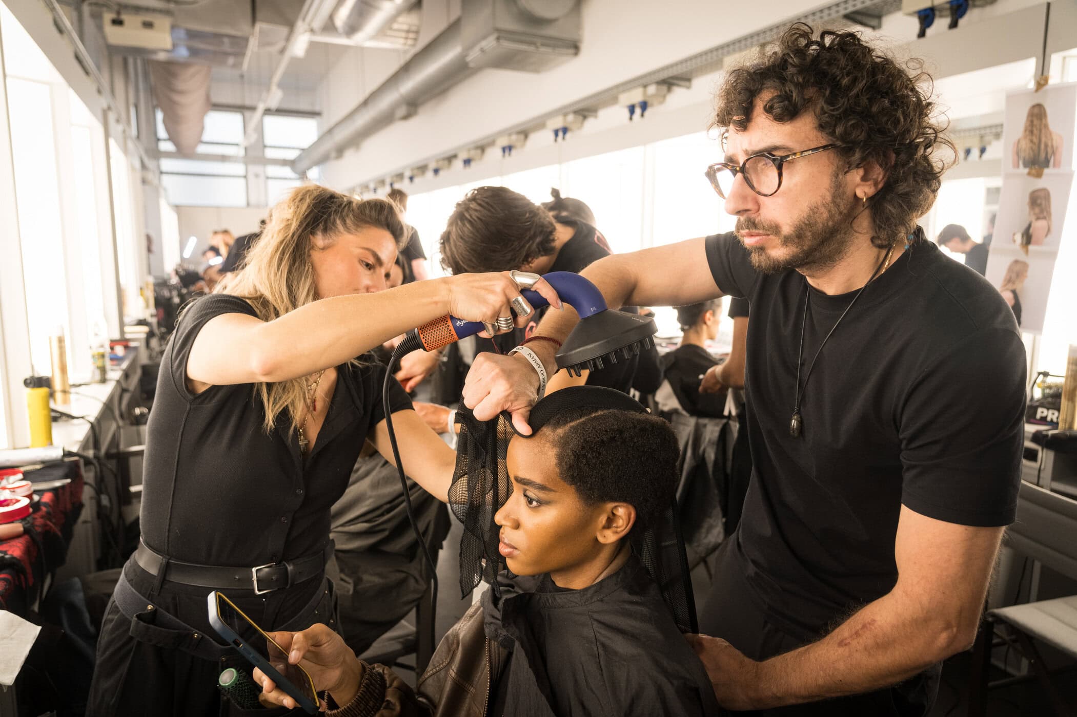 Giorgio Armani Spring 2027 Fashion Show Backstage