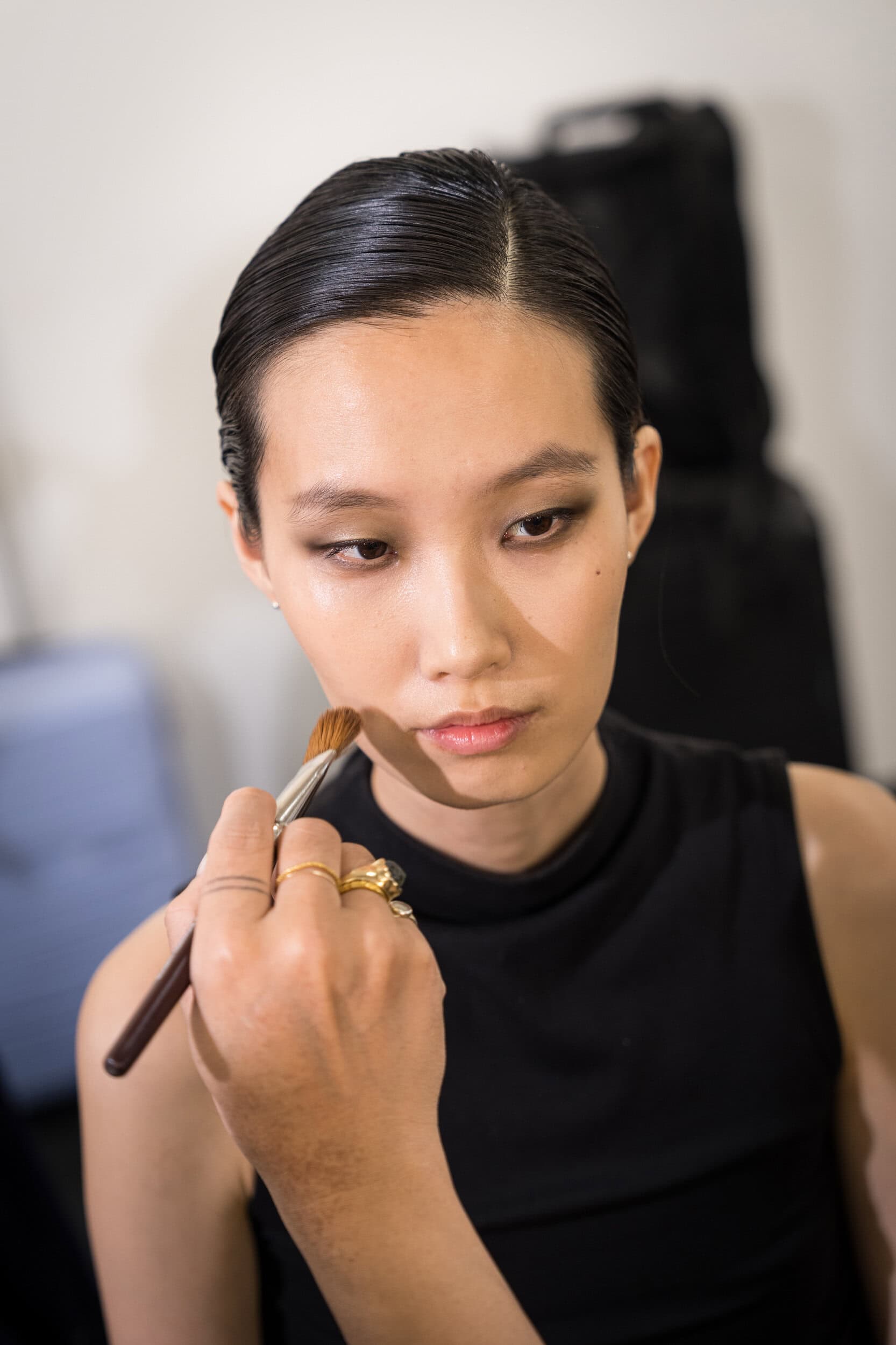 Giorgio Armani Spring 2027 Fashion Show Backstage