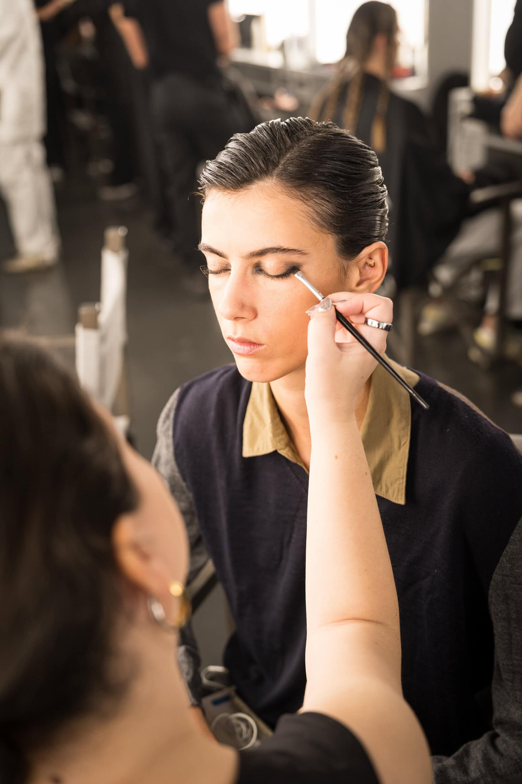 Giorgio Armani Spring 2027 Fashion Show Backstage