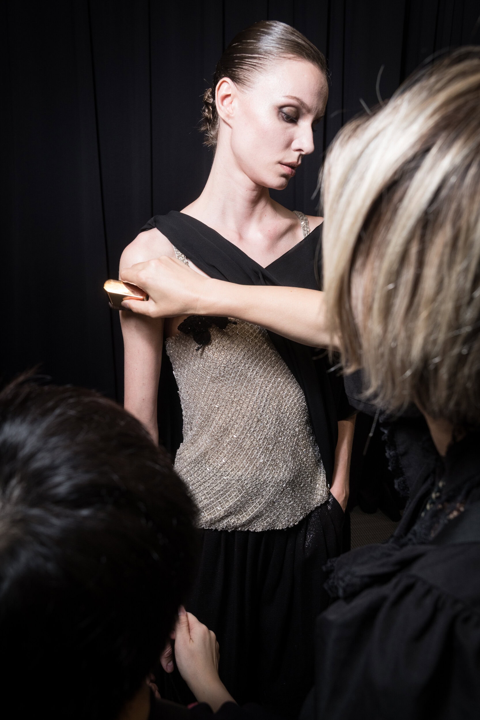 Giorgio Armani Spring 2027 Fashion Show Backstage