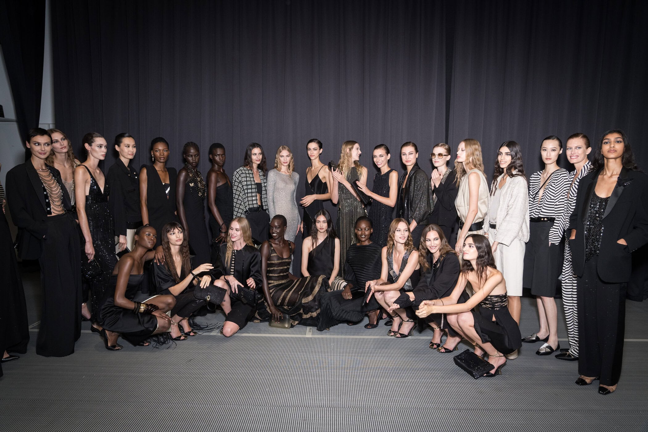 Giorgio Armani Spring 2027 Fashion Show Backstage
