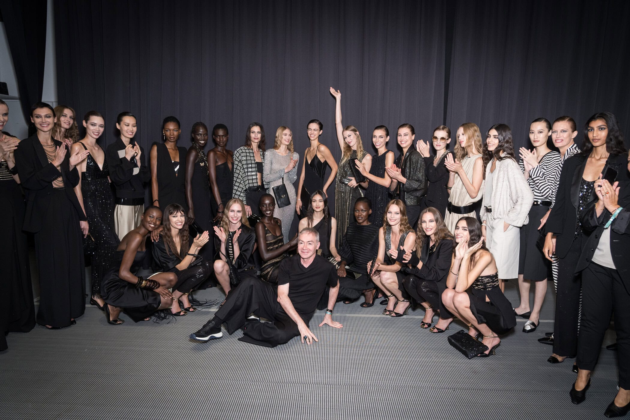 Giorgio Armani Spring 2027 Fashion Show Backstage