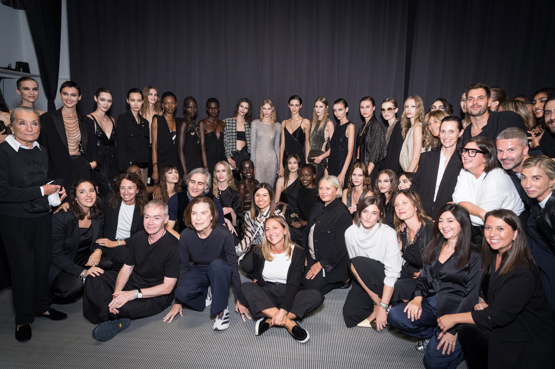 Giorgio Armani Spring 2027 Fashion Show Backstage
