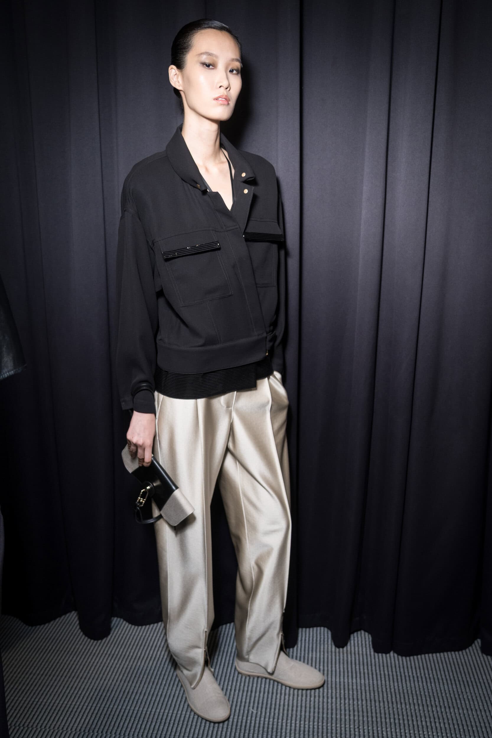 Giorgio Armani Spring 2027 Fashion Show Backstage