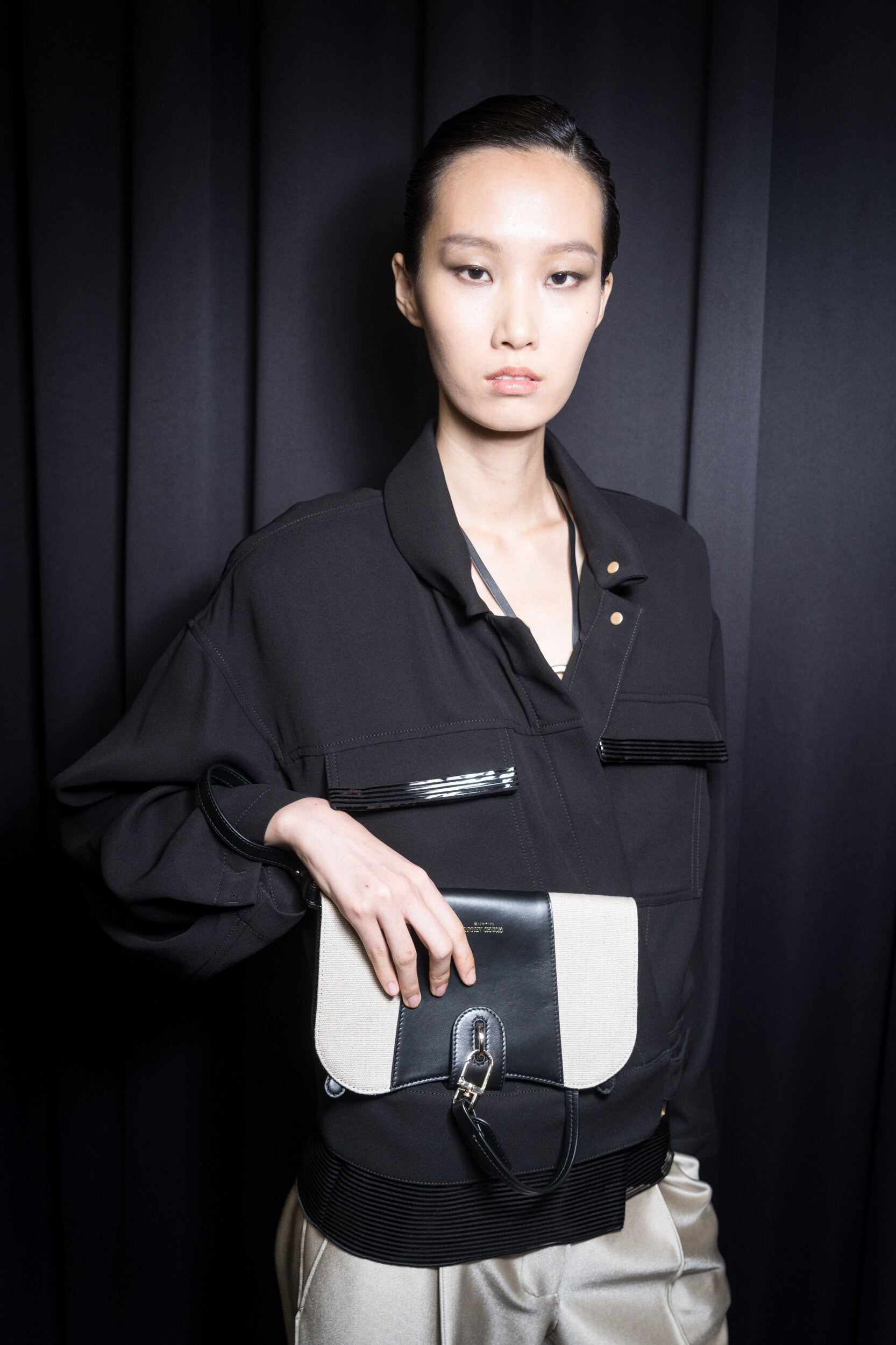 Giorgio Armani Spring 2027 Fashion Show Backstage