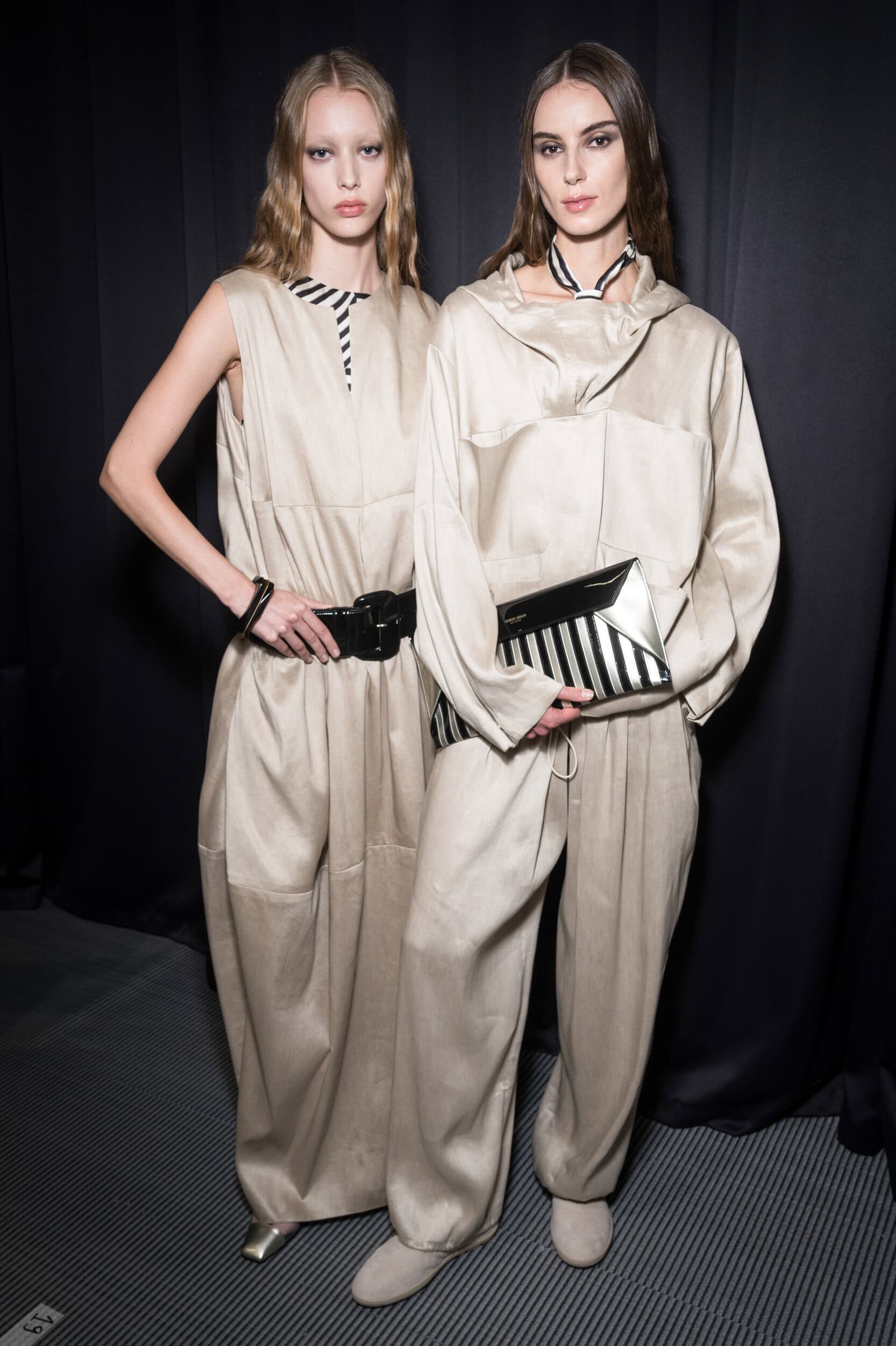 Giorgio Armani Spring 2027 Fashion Show Backstage