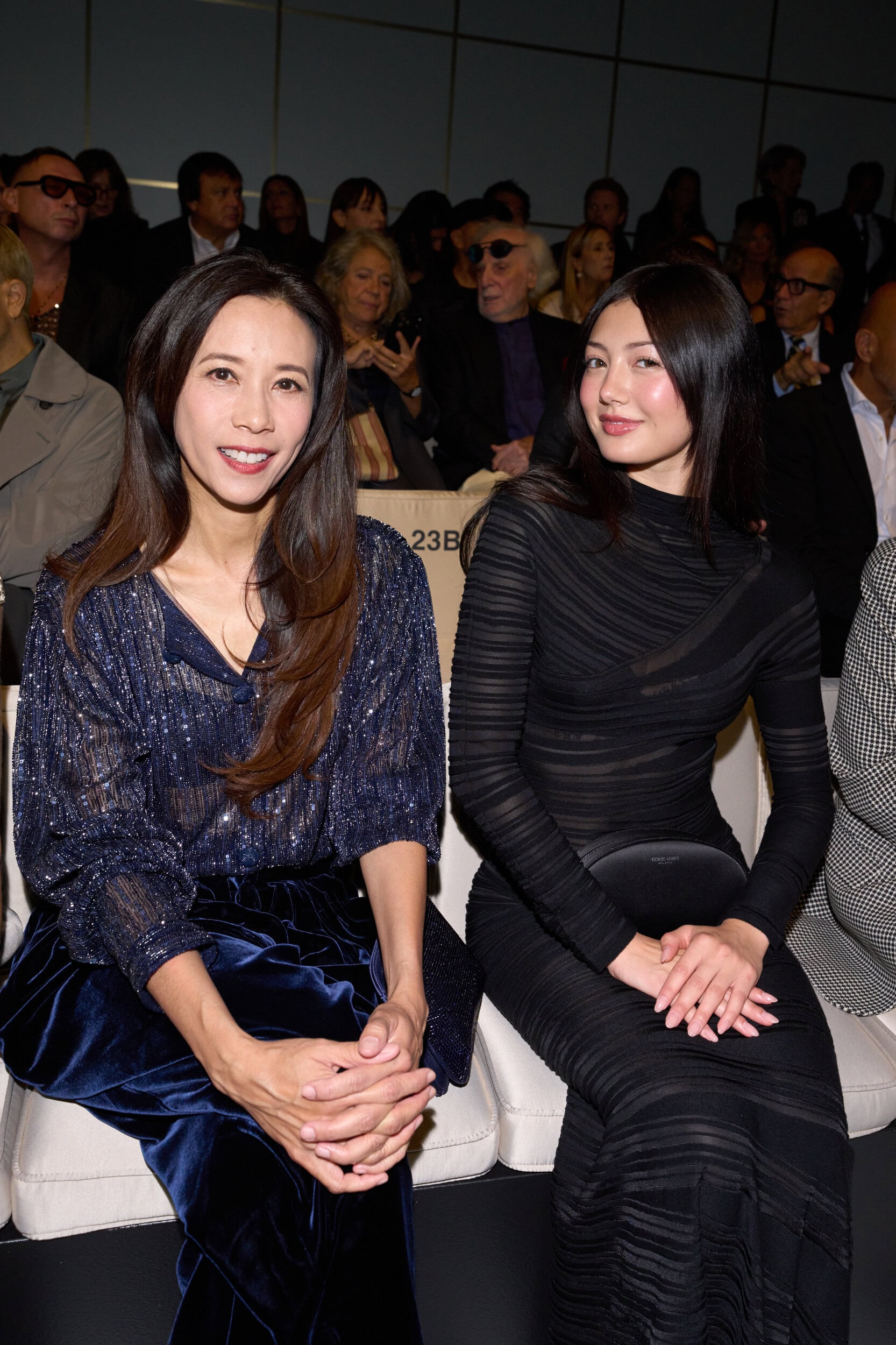 Giorgio Armani Spring 2027 Fashion Show Front Row