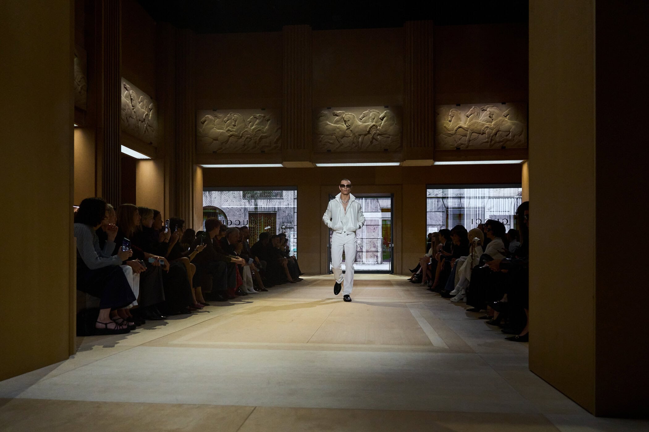 Gucci Spring 2027 Fashion Show Atmosphere