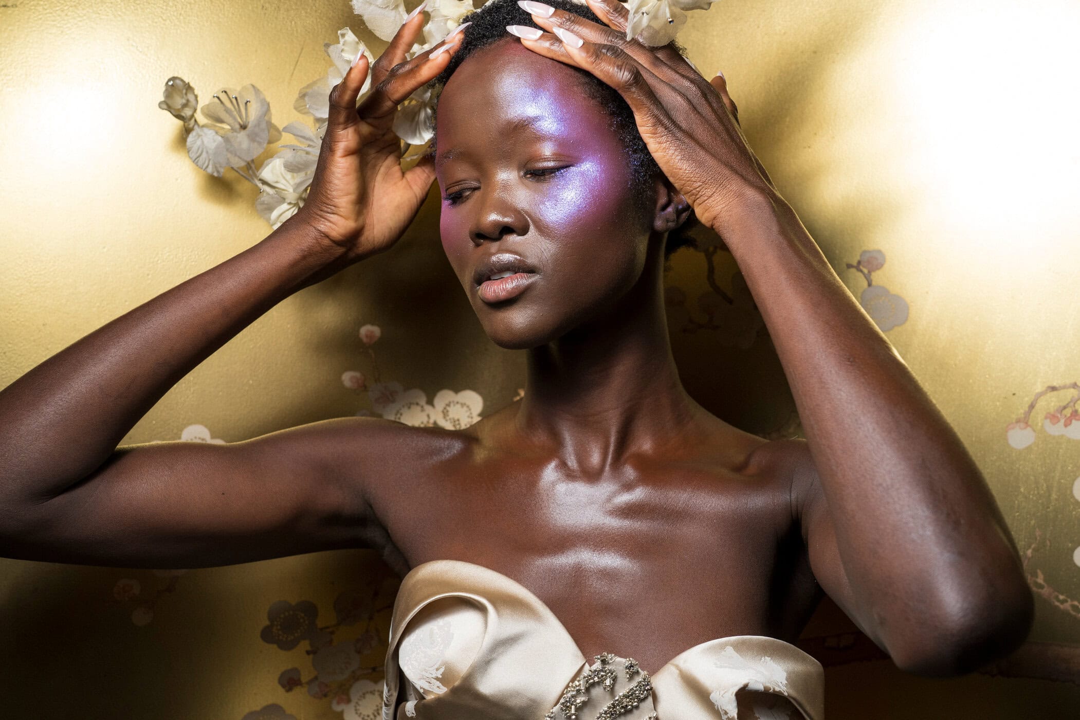 Harris Reed Spring 2027 Fashion Show Backstage