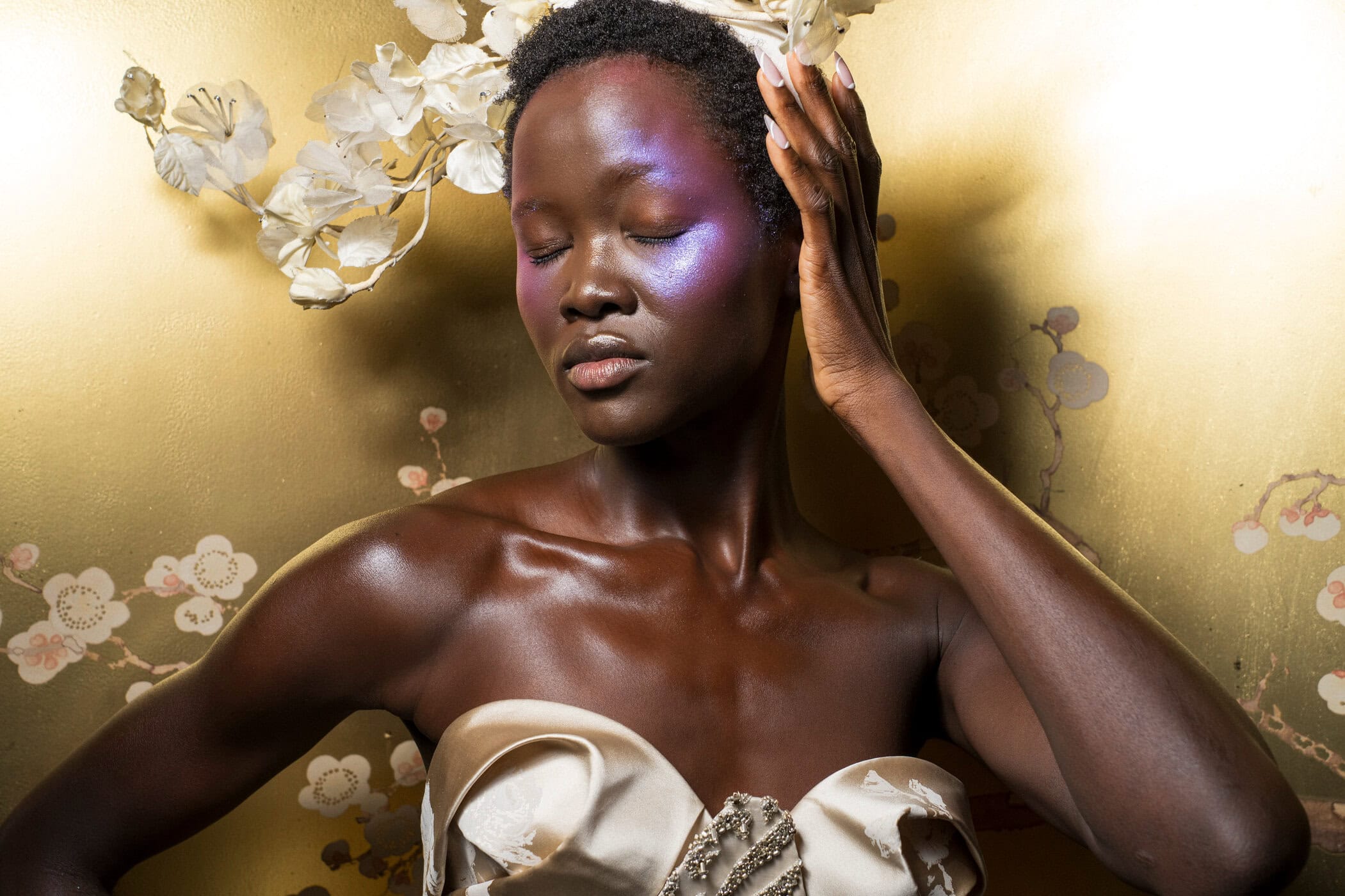 Harris Reed Spring 2027 Fashion Show Backstage