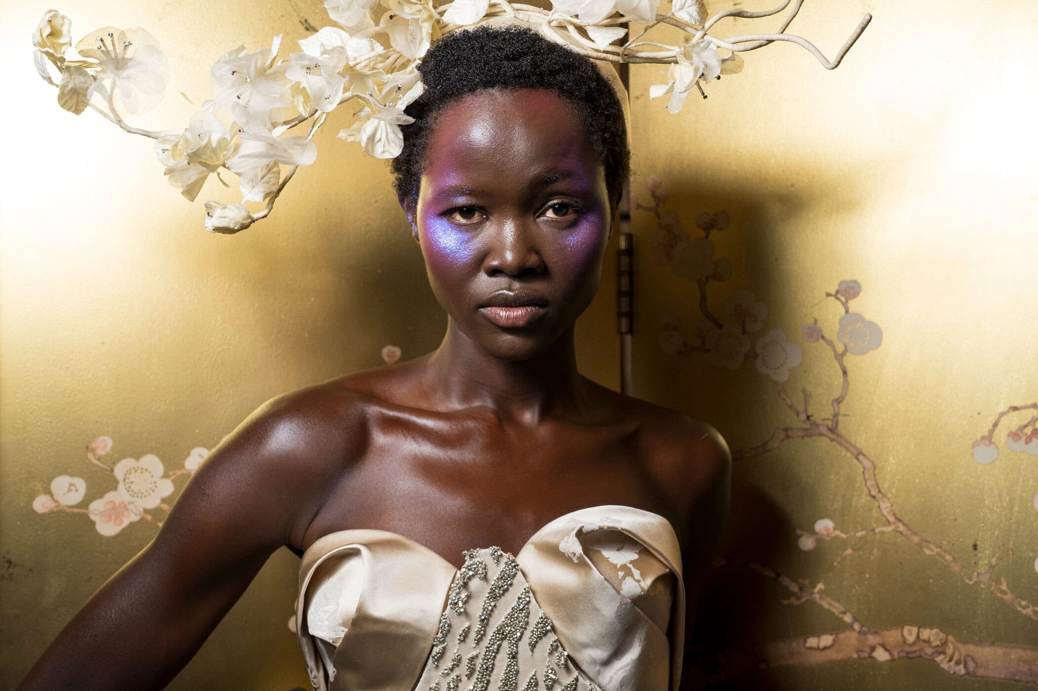 Harris Reed Spring 2027 Fashion Show Backstage