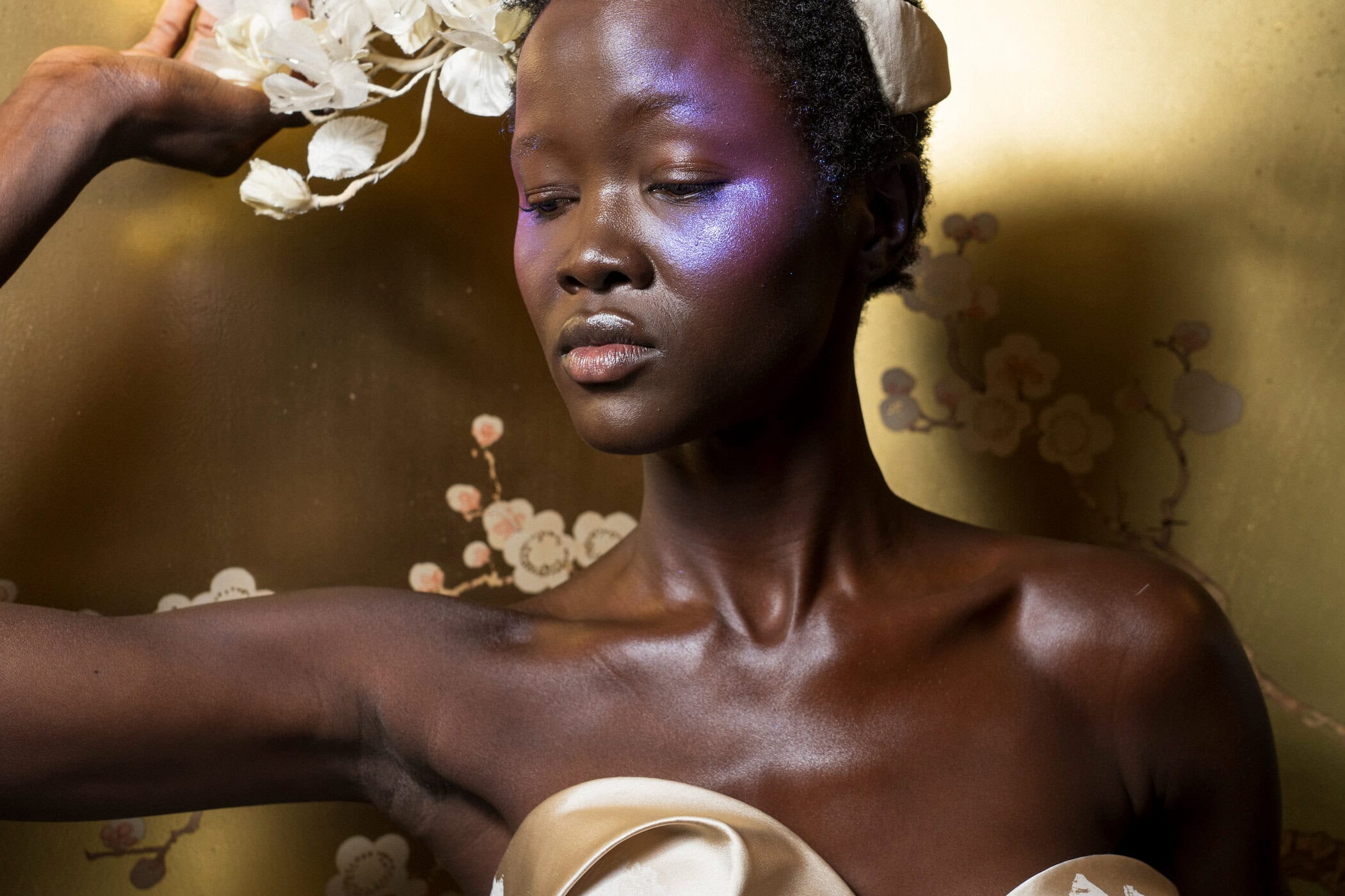 Harris Reed Spring 2027 Fashion Show Backstage