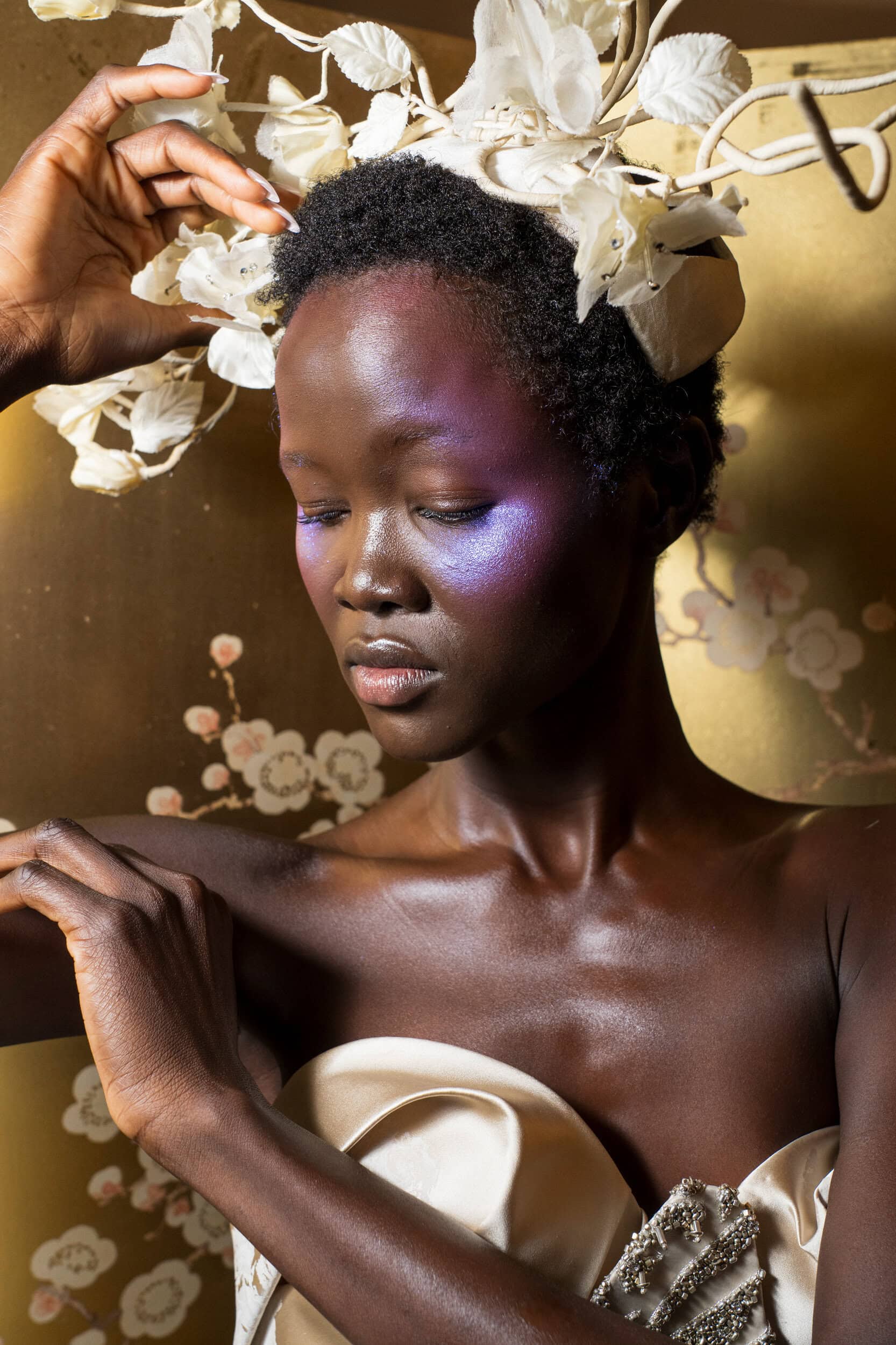 Harris Reed Spring 2027 Fashion Show Backstage