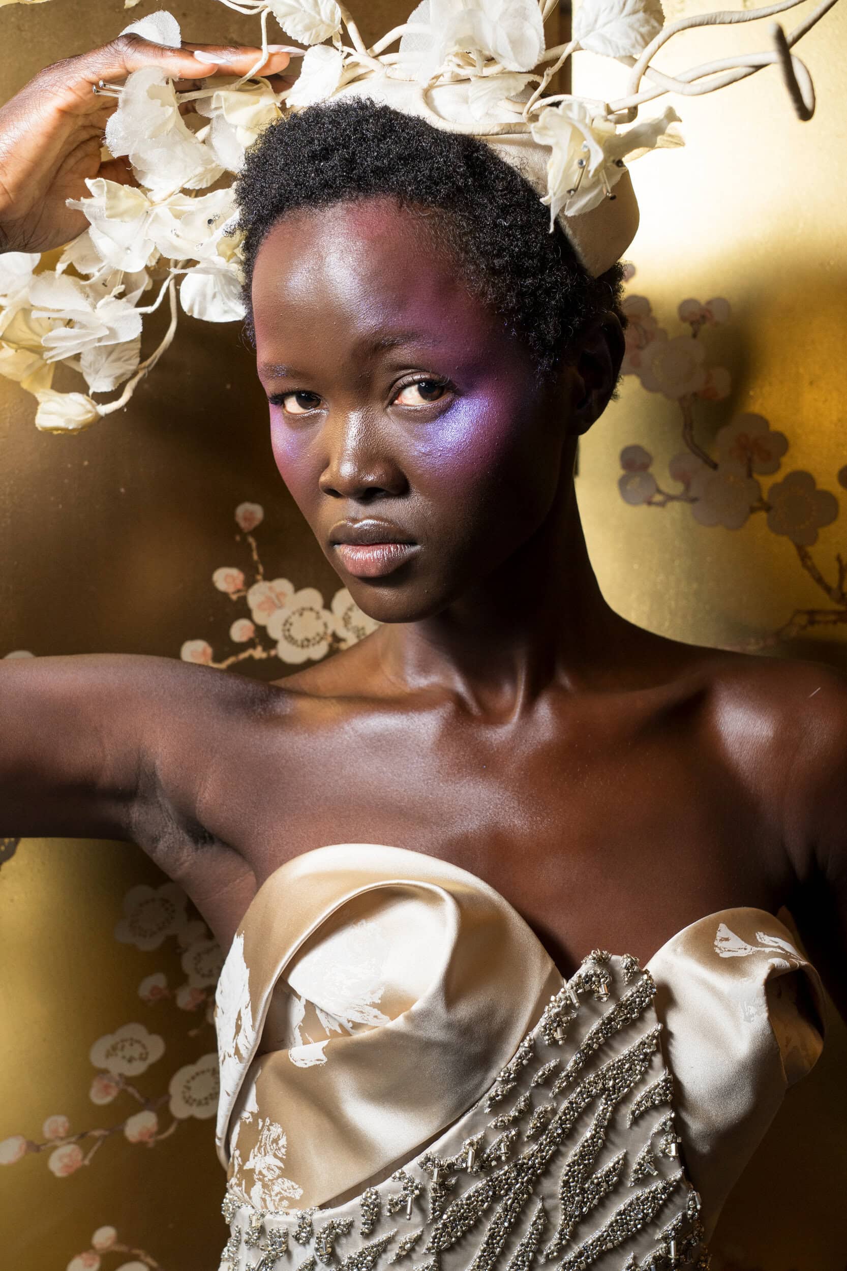 Harris Reed Spring 2027 Fashion Show Backstage